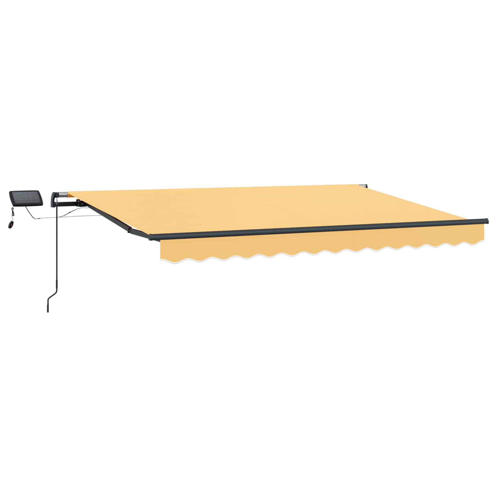 Povlačivi tende Pijesak 300 x 250 cm Tkanina i Aluminij