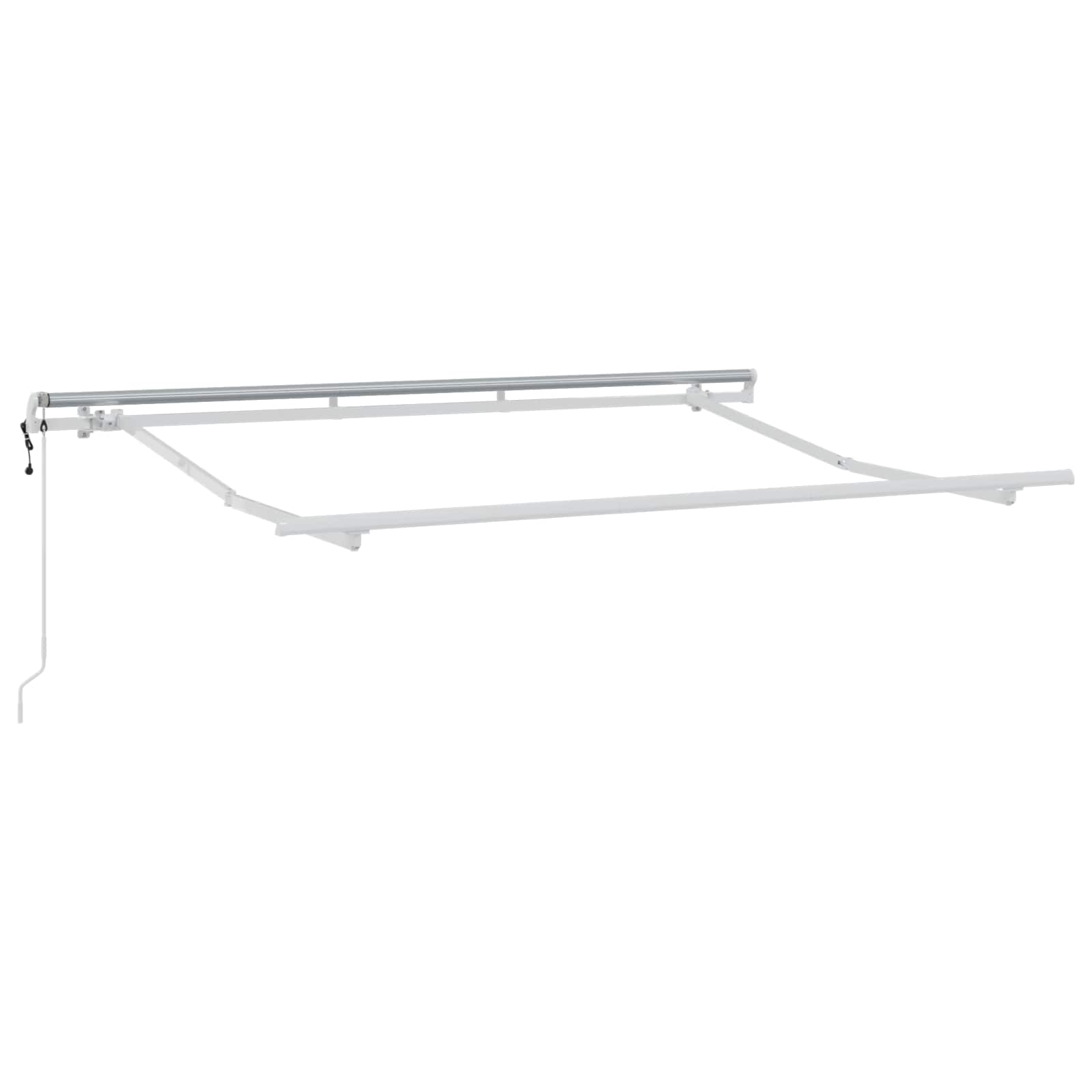 Povlačivi tende Pijesak 350 x 250 cm Tkanina i Aluminij