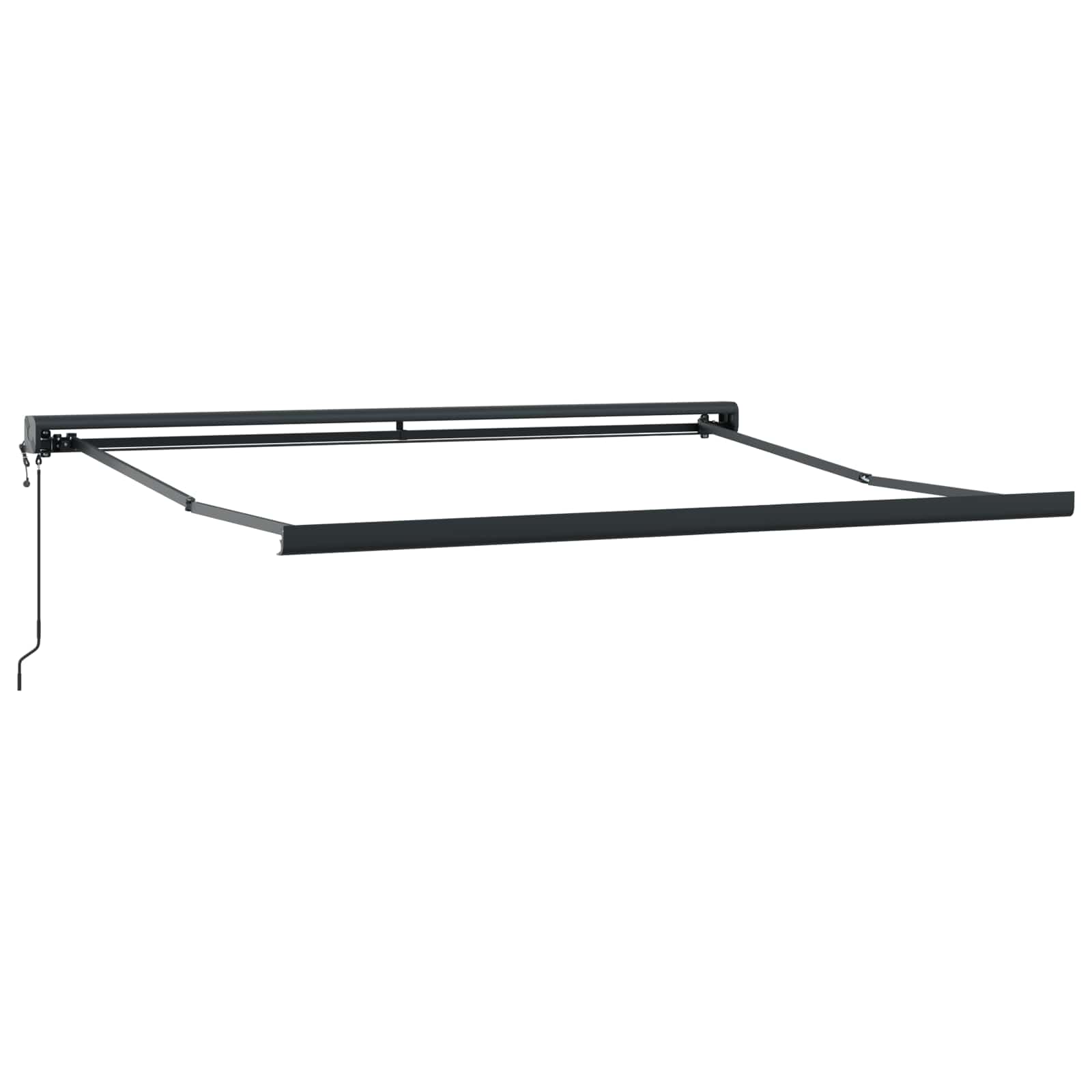 Povlačivi tende Pijesak 350 x 250 cm Tkanina i Metal