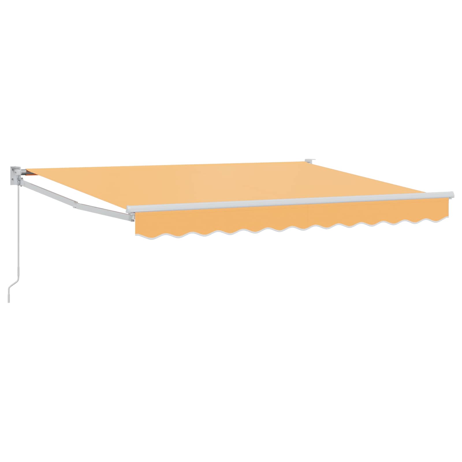 Povlačivi tende Pijesak 5 x 3 m 100% Poliester i Aluminij