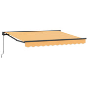 Povlačivi tende Pijesak 5 x 3 m Poliester i aluminij