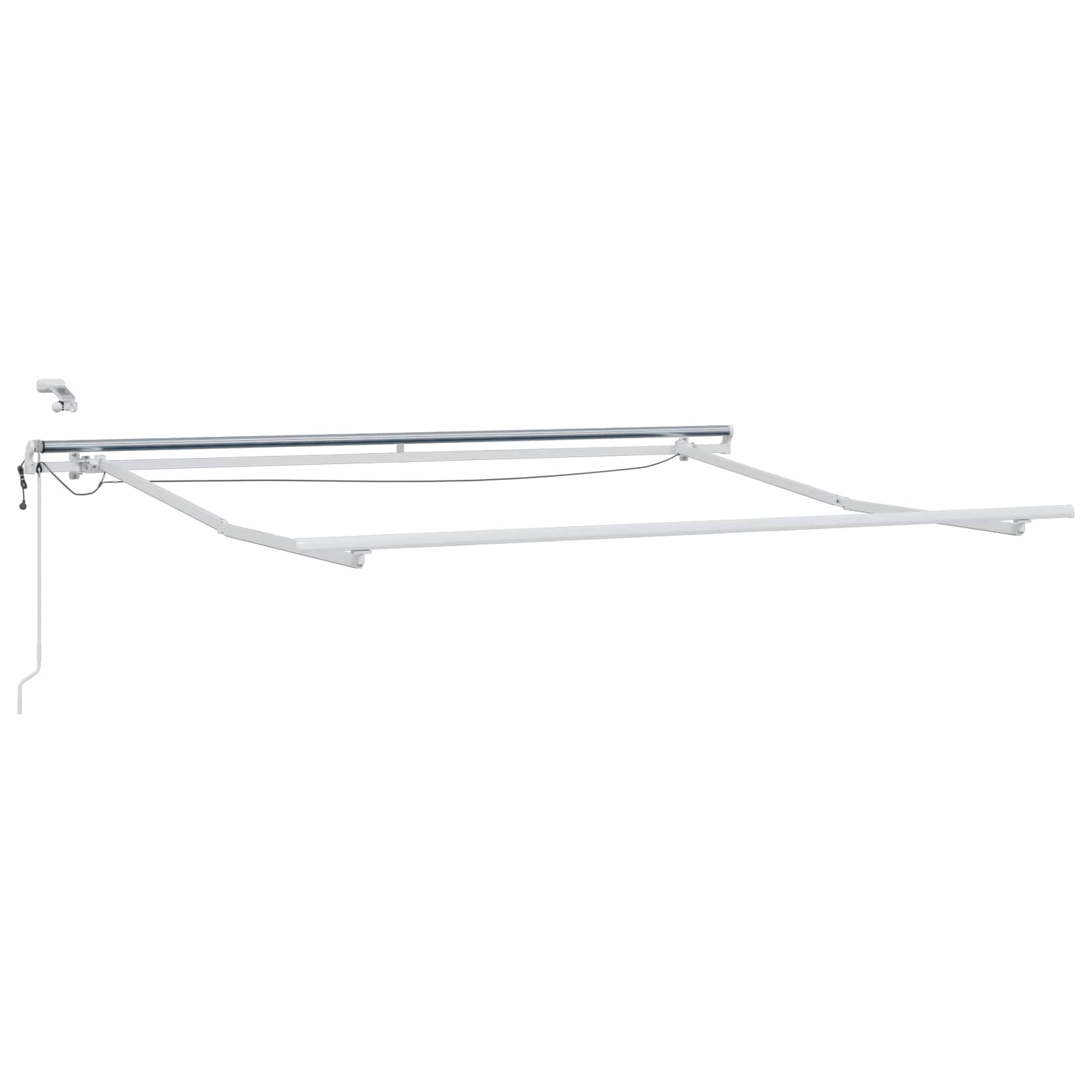 Tkanina za tende Sivosmeđa 600 × 350 cm Poliester