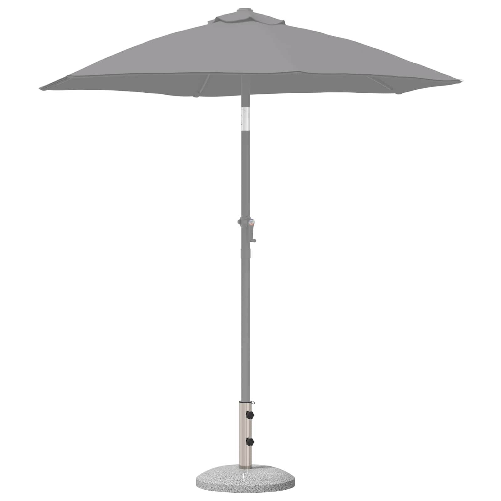 Stalak za suncobran za cijev promjera 40-50 mm 26.45 kg Siva