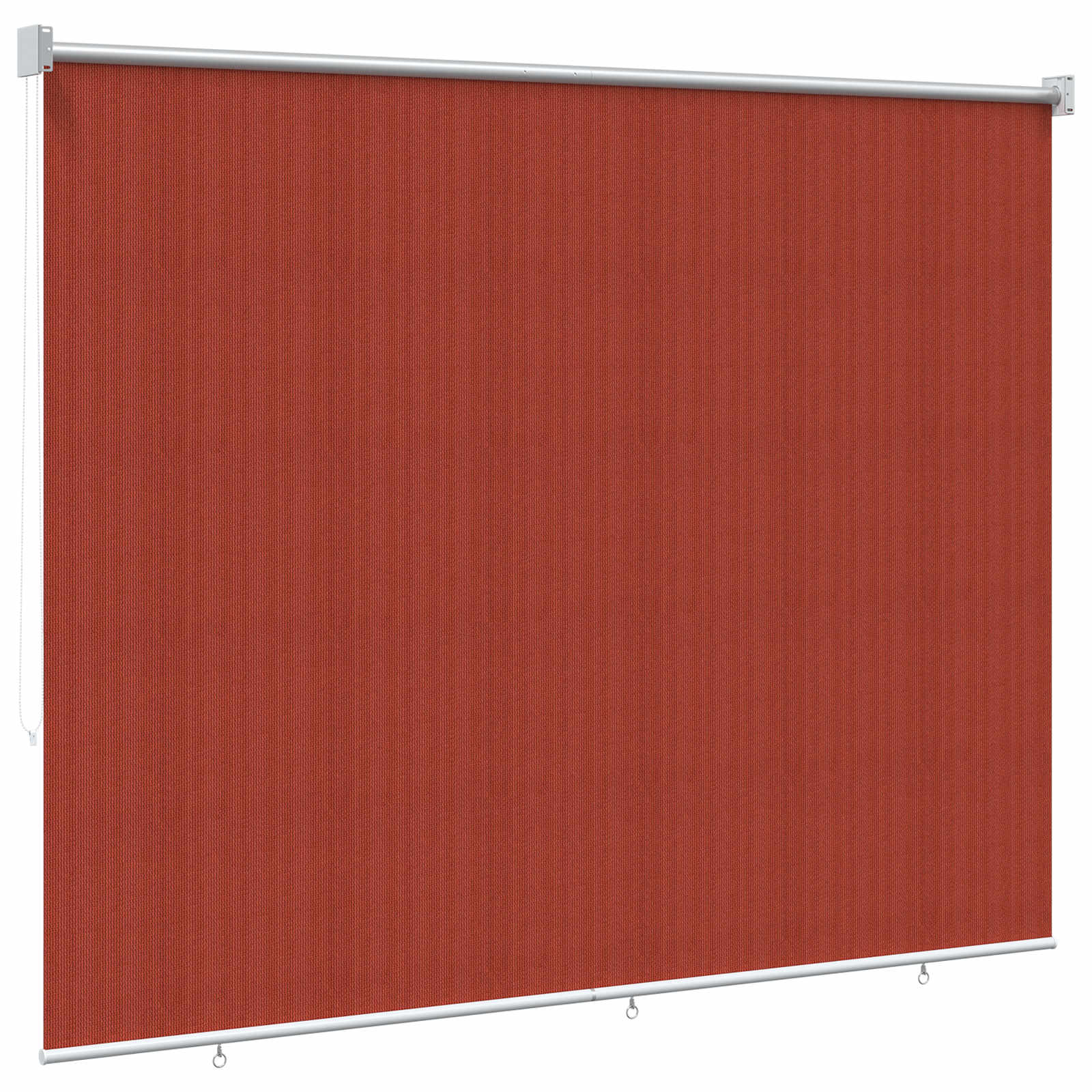 Vanjska roleta 90% blokada UV zraka Terrakota 120 x 140 cm HDPE