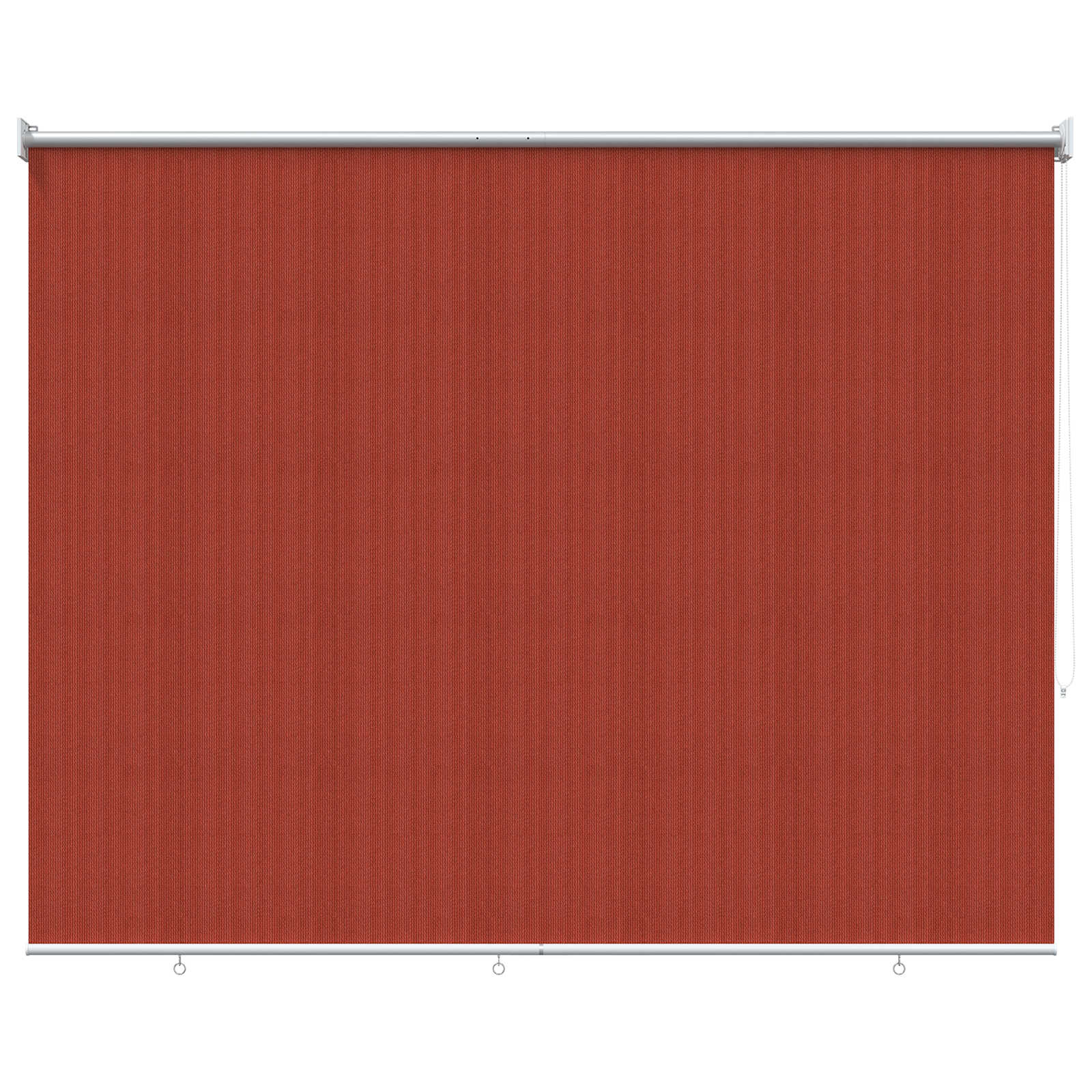 Vanjska roleta 90% blokada UV zraka Terrakota 140 x 230 cm HDPE