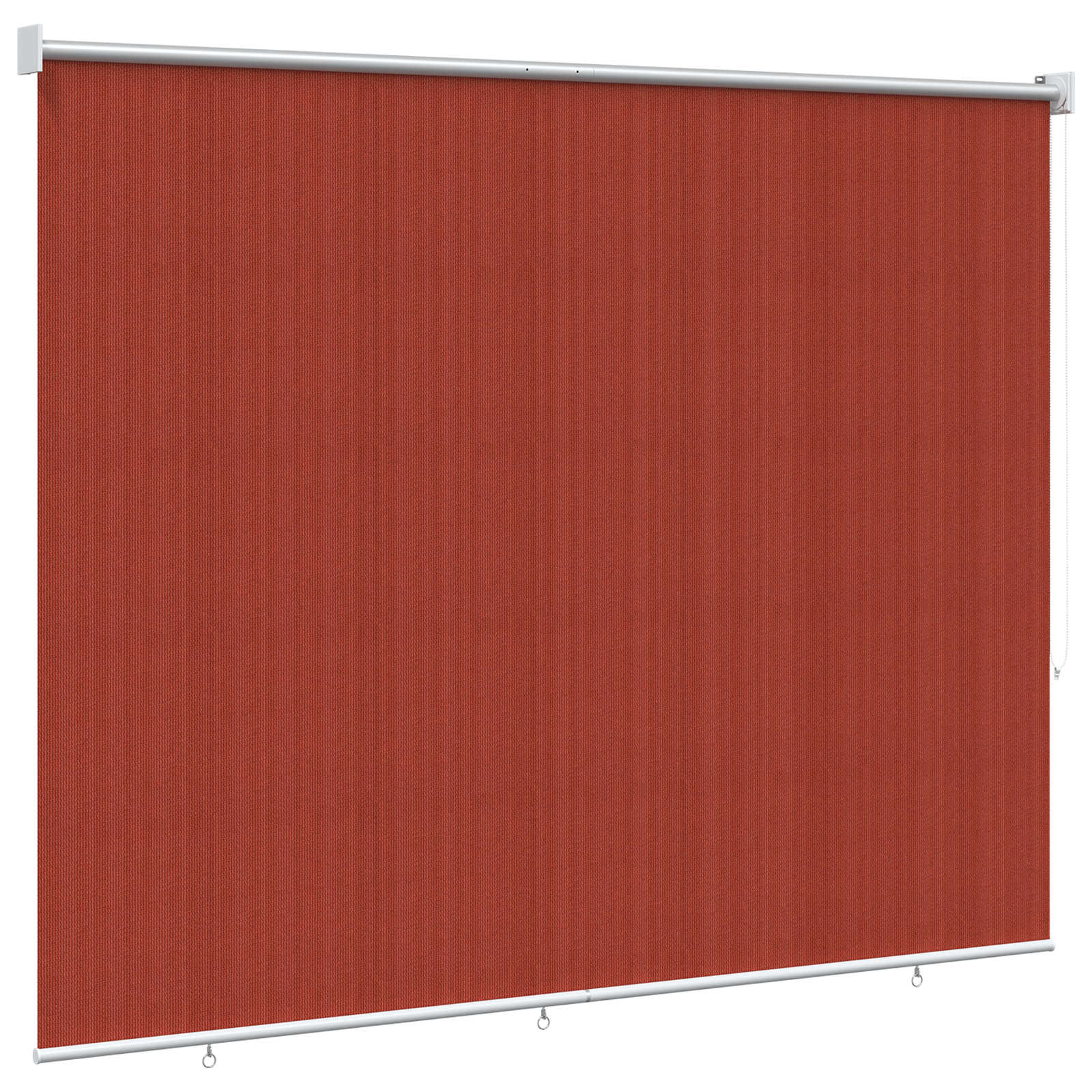 Vanjska roleta 90% blokada UV zraka Terrakota 160 x 230 cm HDPE