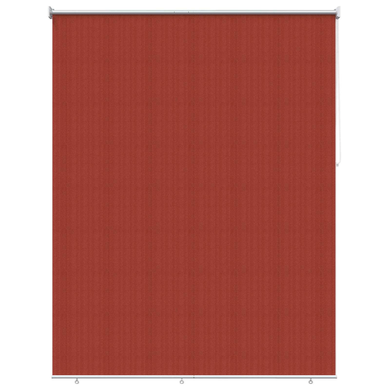 Vanjska roleta 90% blokada UV zraka Terrakota 180 x 230 cm HDPE