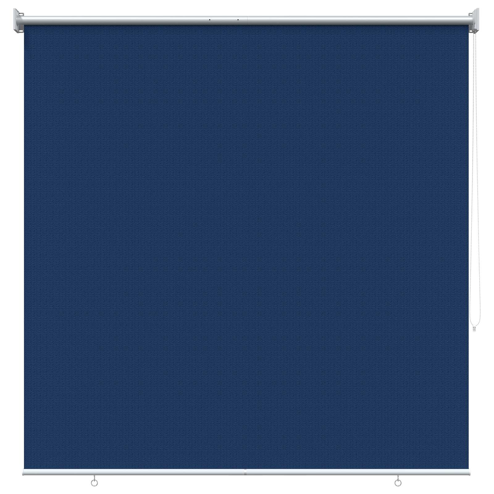 Vanjska roleta 90% blokada UV zraka Plava 140 x 140 cm HDPE