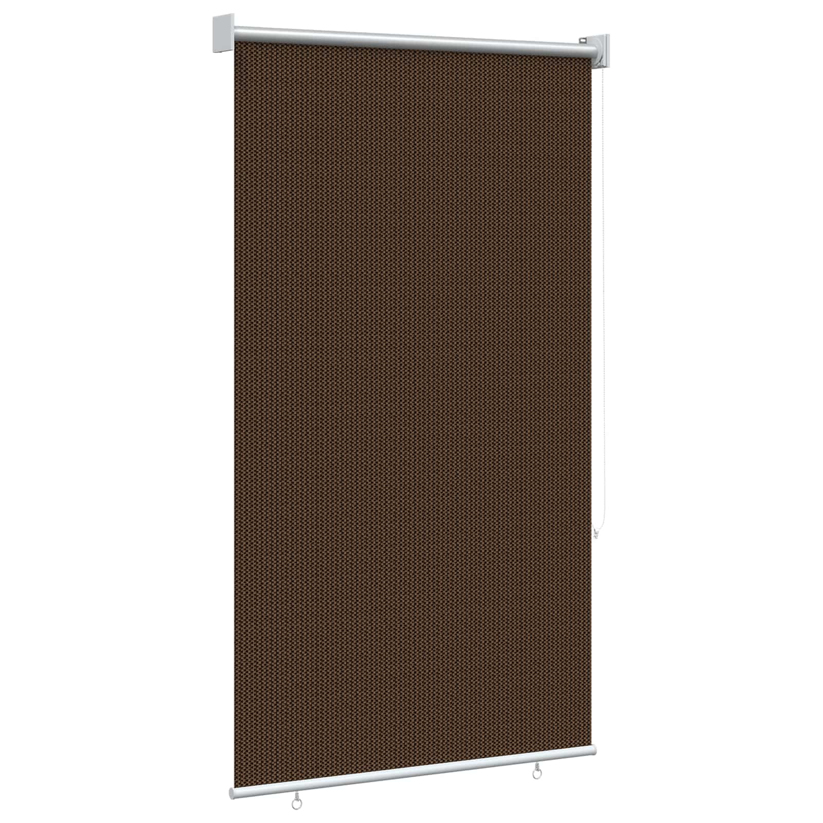 Vanjska roleta 90% blokada UV zraka Smeđa 80 x 140 cm HDPE