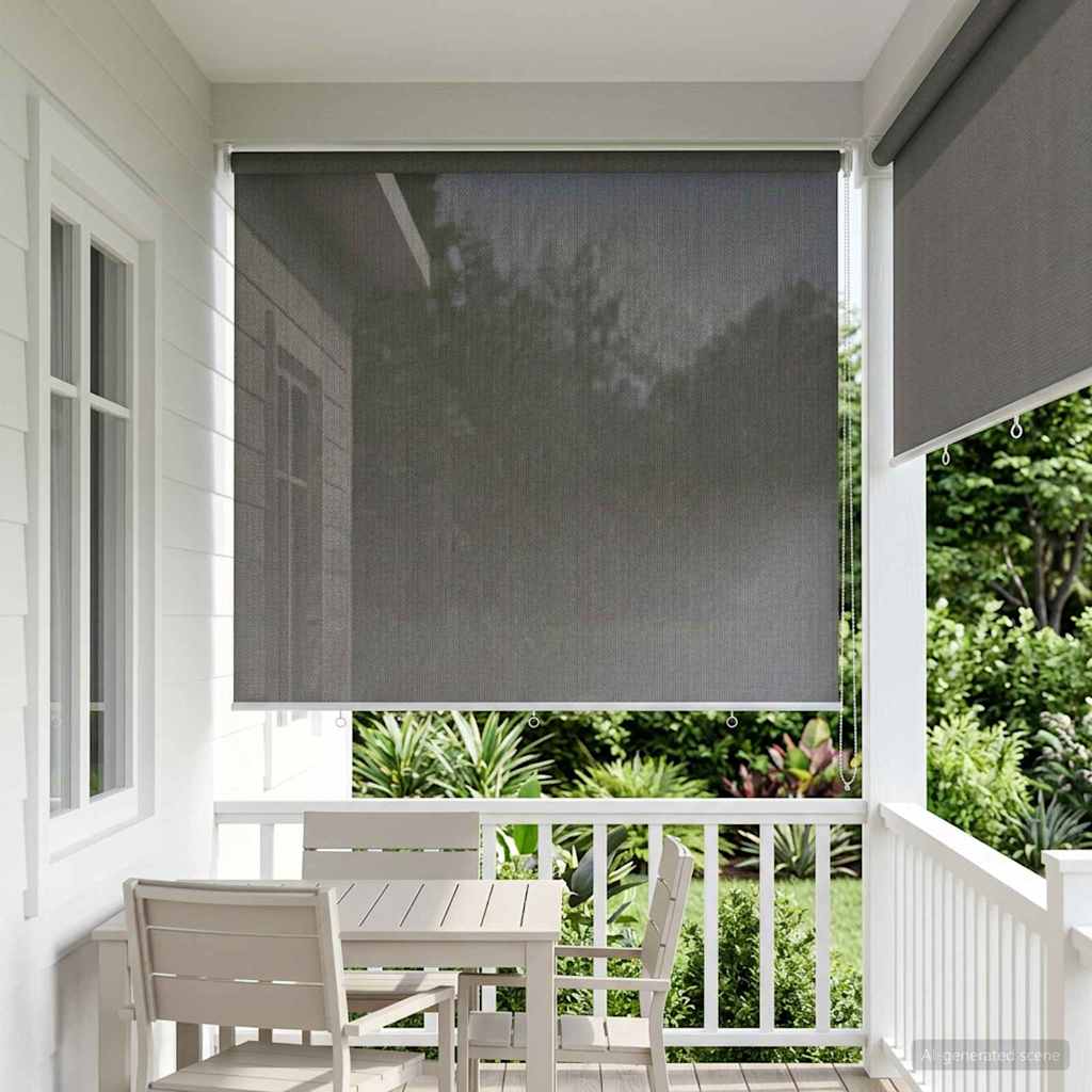 Vanjska roleta 90% blokada UV zraka Svjetlosiva 220 x 140 cm