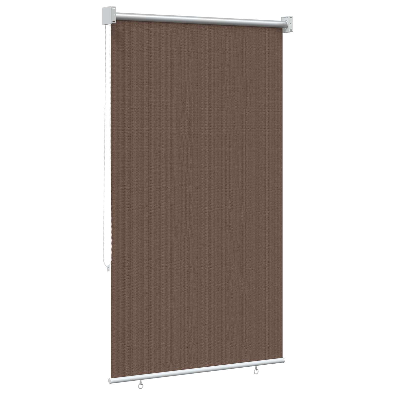 Vanjska roleta 90% blokada UV zraka Sivosmeđa 80 x 140 cm HDPE