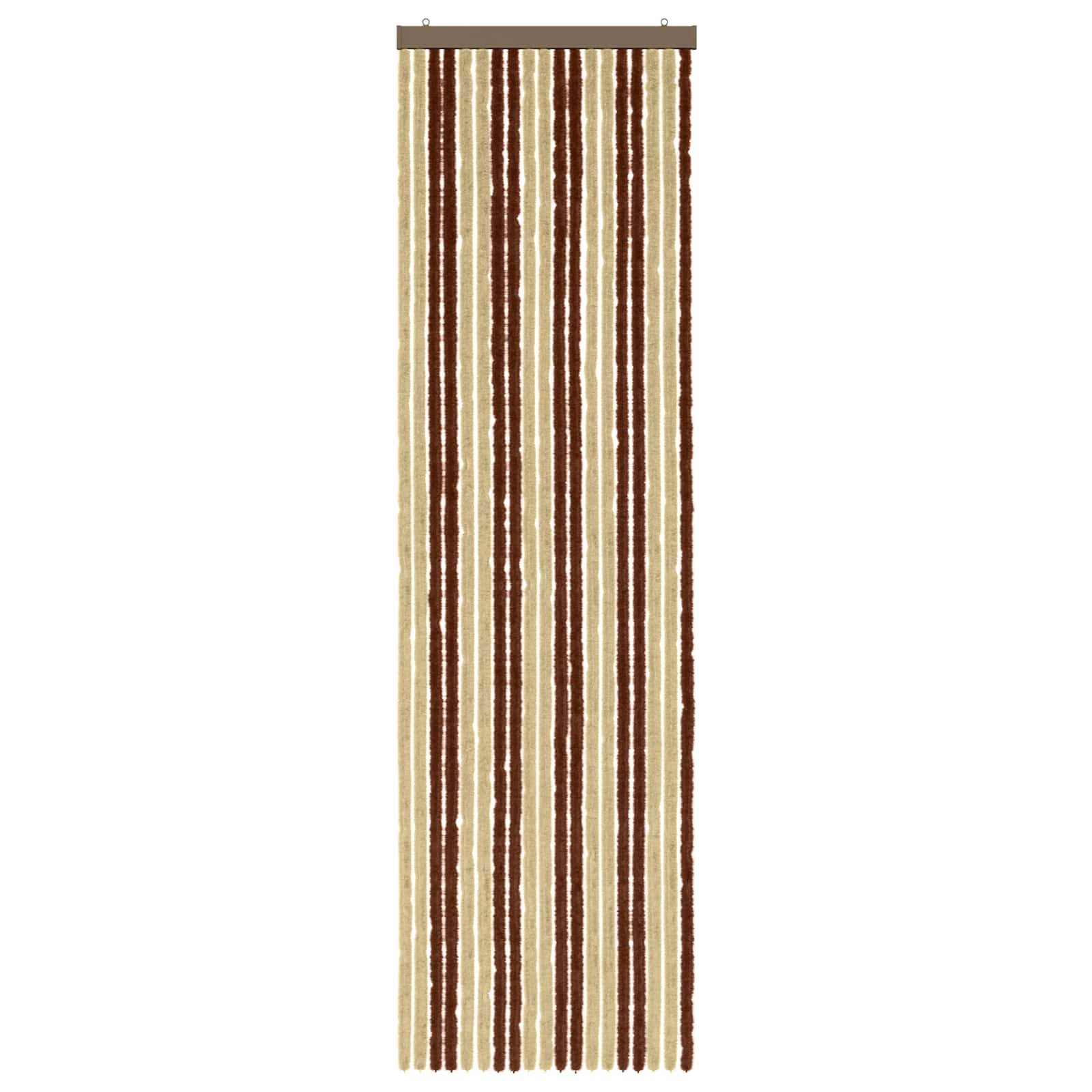 Zavjesa protiv insekata Chenille Smeđa i bež 56 x 200 cm