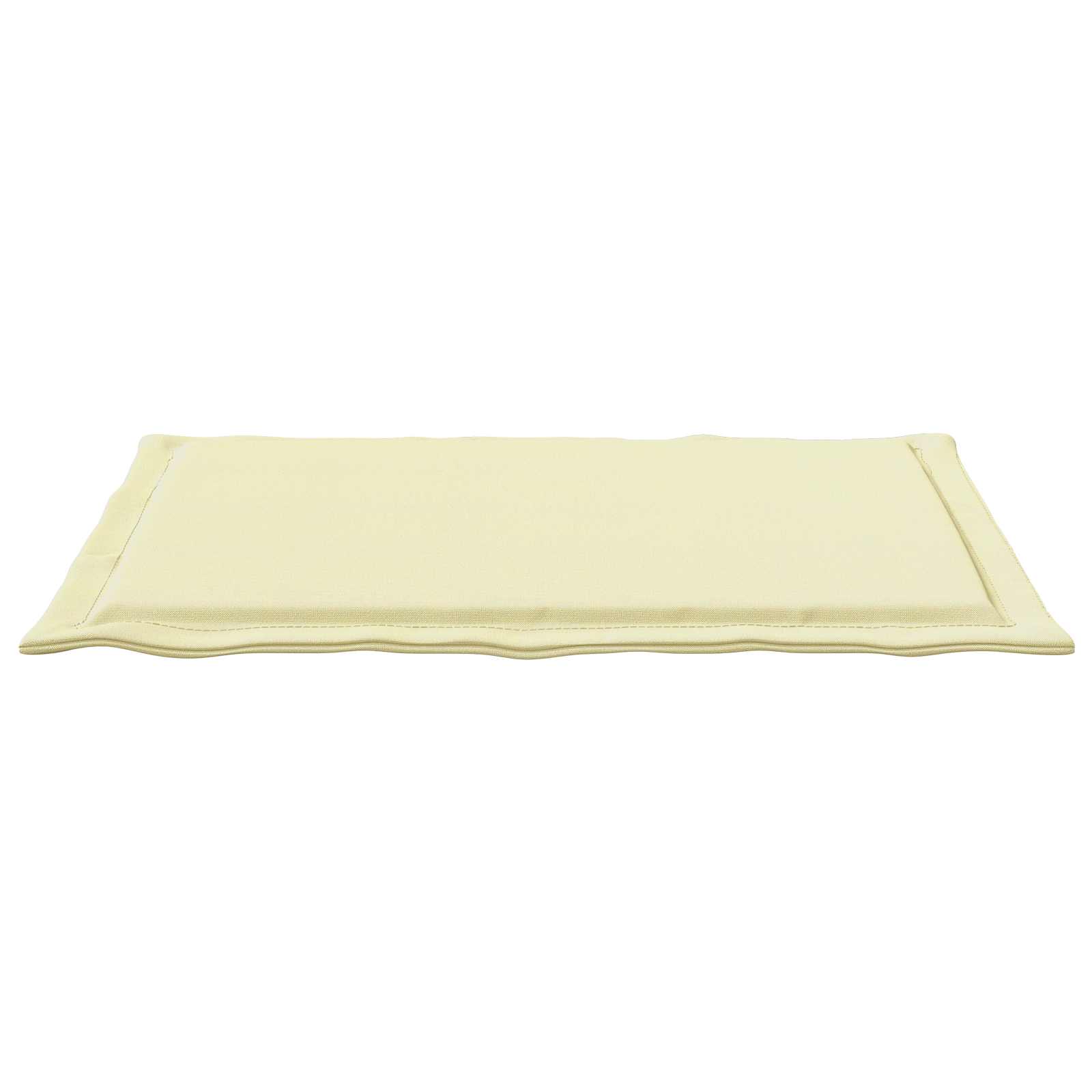 Jastučići za sjedenje 2 pcs Krema 47 x 36 x 2 cm Poliester