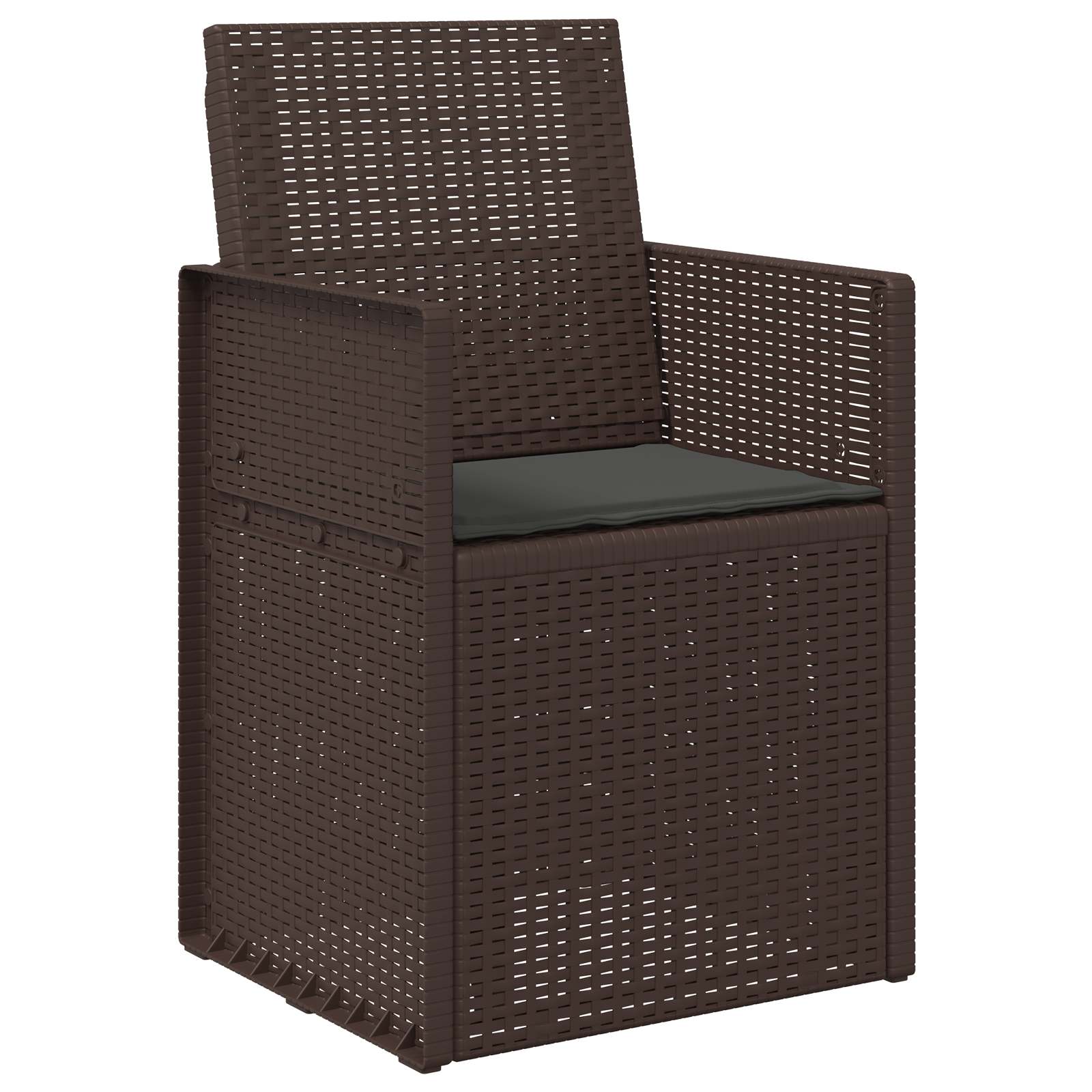 Jastučići za sjedenje 2 pcs Antracit 47 x 36 x 2 cm Poliester