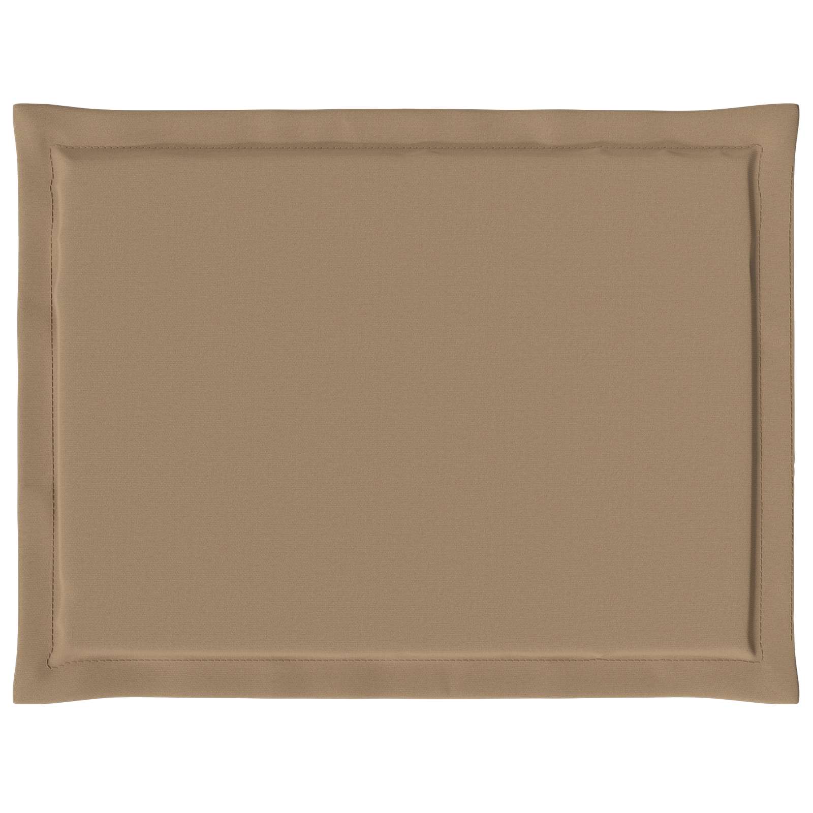 Jastučići za sjedenje 4 pcs Sivosmeđa 47 x 36 x 2 cm Poliester