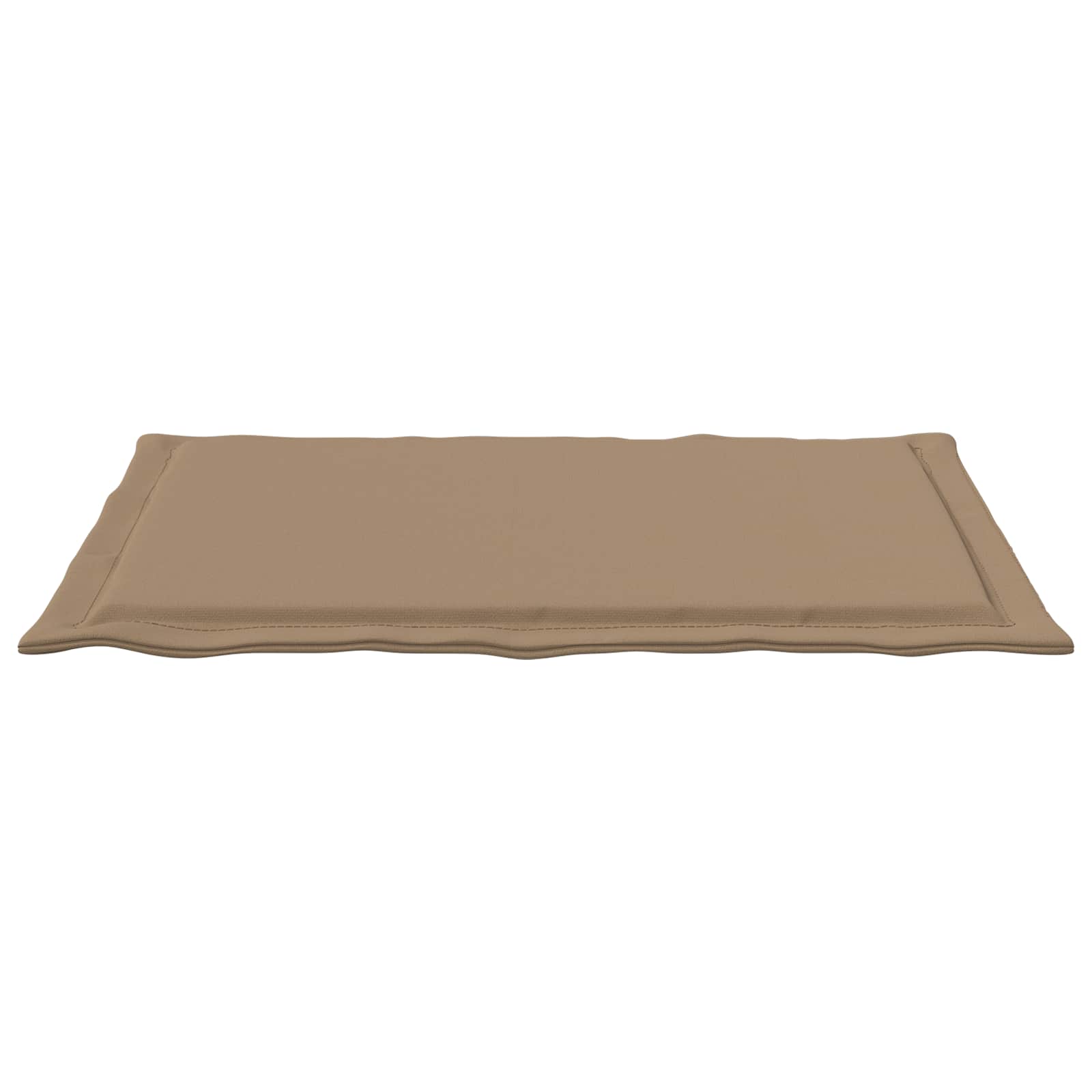 Jastučići za sjedenje 4 pcs Sivosmeđa 47 x 36 x 2 cm Poliester