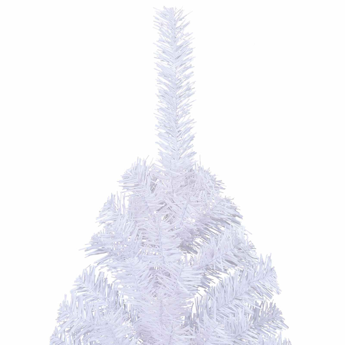 Umjetno božićno drvce s stalakom Bijelo 180 cm PVC i čelik