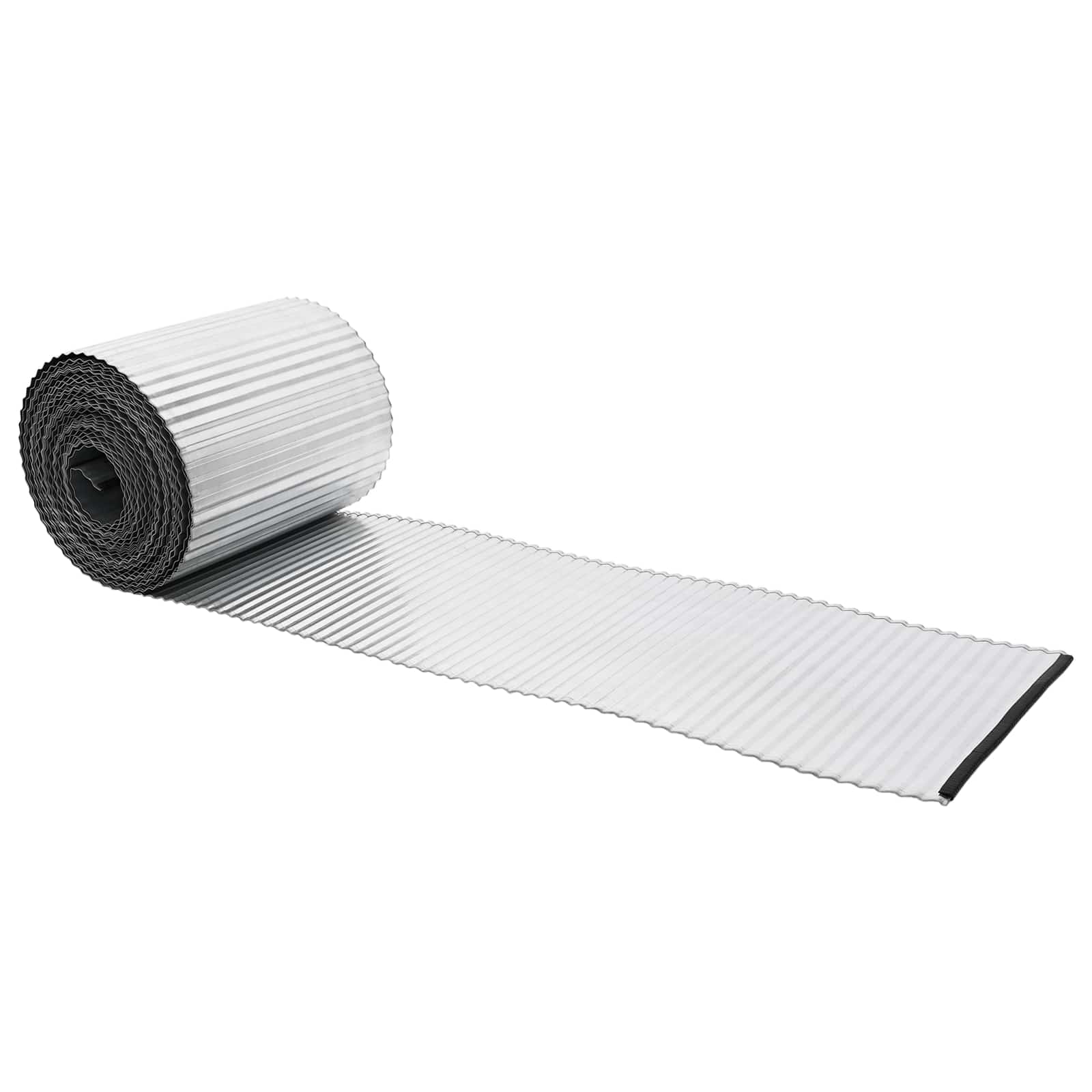 Ograda oko Travnjaka 10 m x 25 cm Pocinčani čelik Srebrna