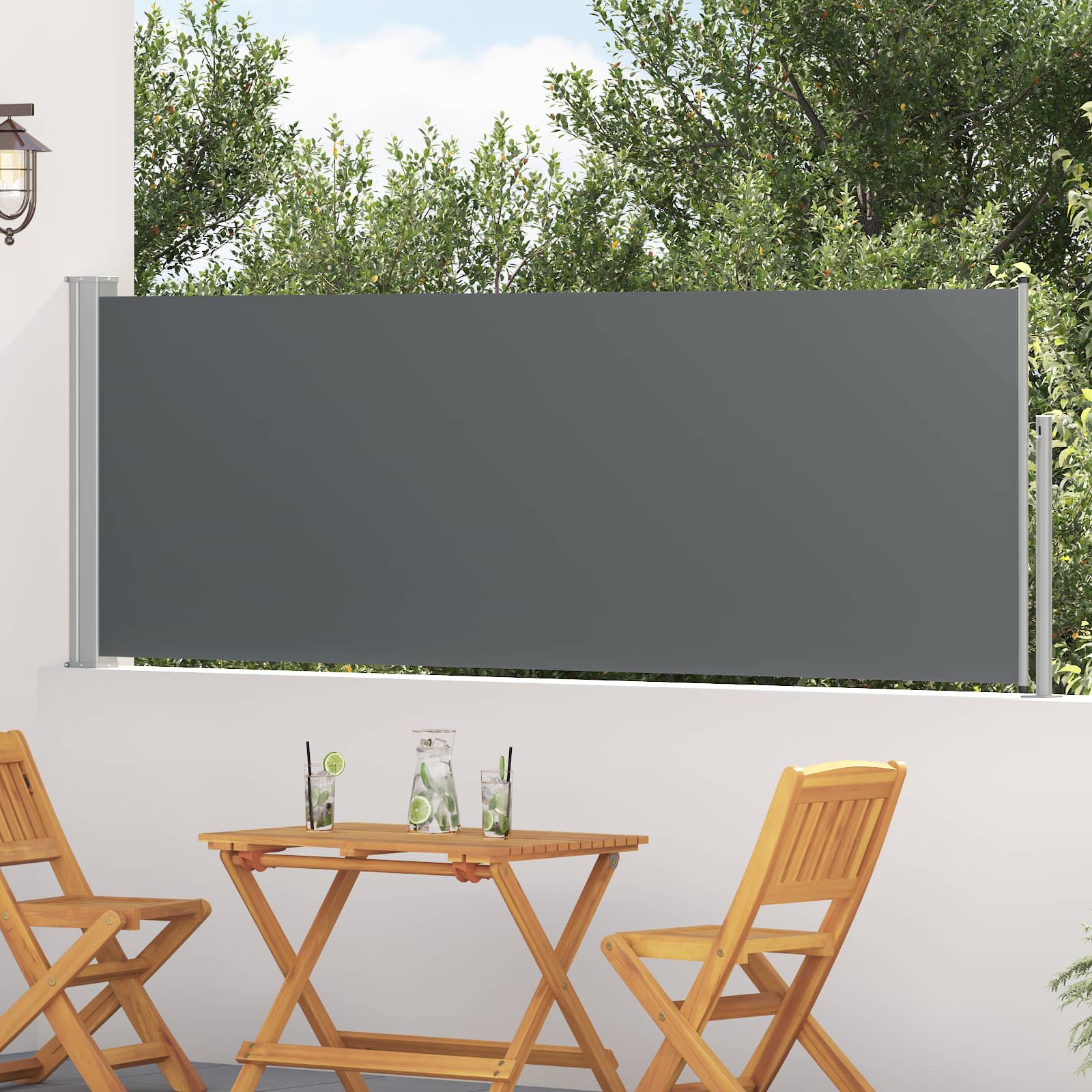 Retraktabilna bočna tende 300 x 100 cm Poliester Pravokutni
