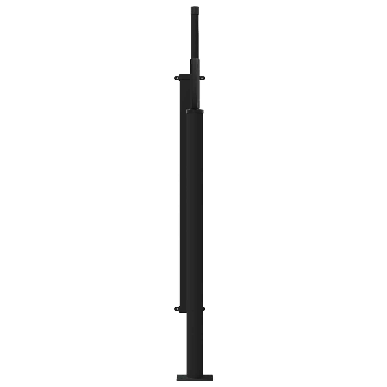 Retraktabilna bočna tende Siva 300 x 100 cm Poliester