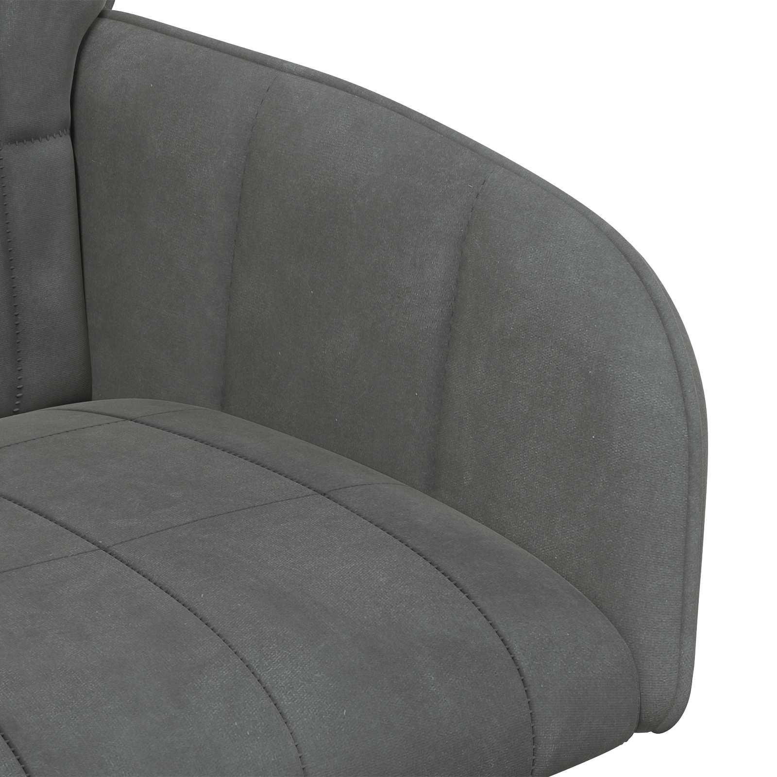 Trpezarijske stolice 4 pcs Baršun Tamnosiva 57 x 50 x 85 cm