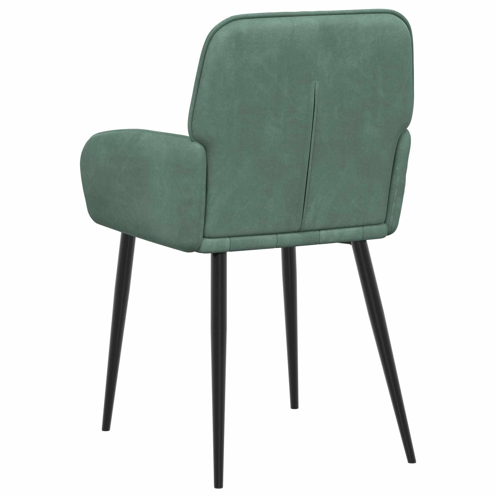 Trpezarijske stolice 4 pcs Baršun Morska zelena 57 x 50 x 85 cm