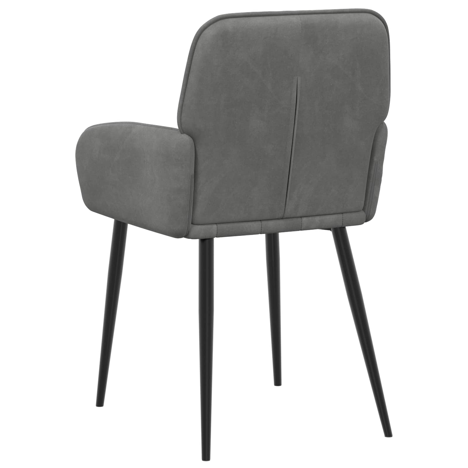 Trpezarijske stolice 6 pcs Baršun Tamnosiva 57 x 50 x 85 cm