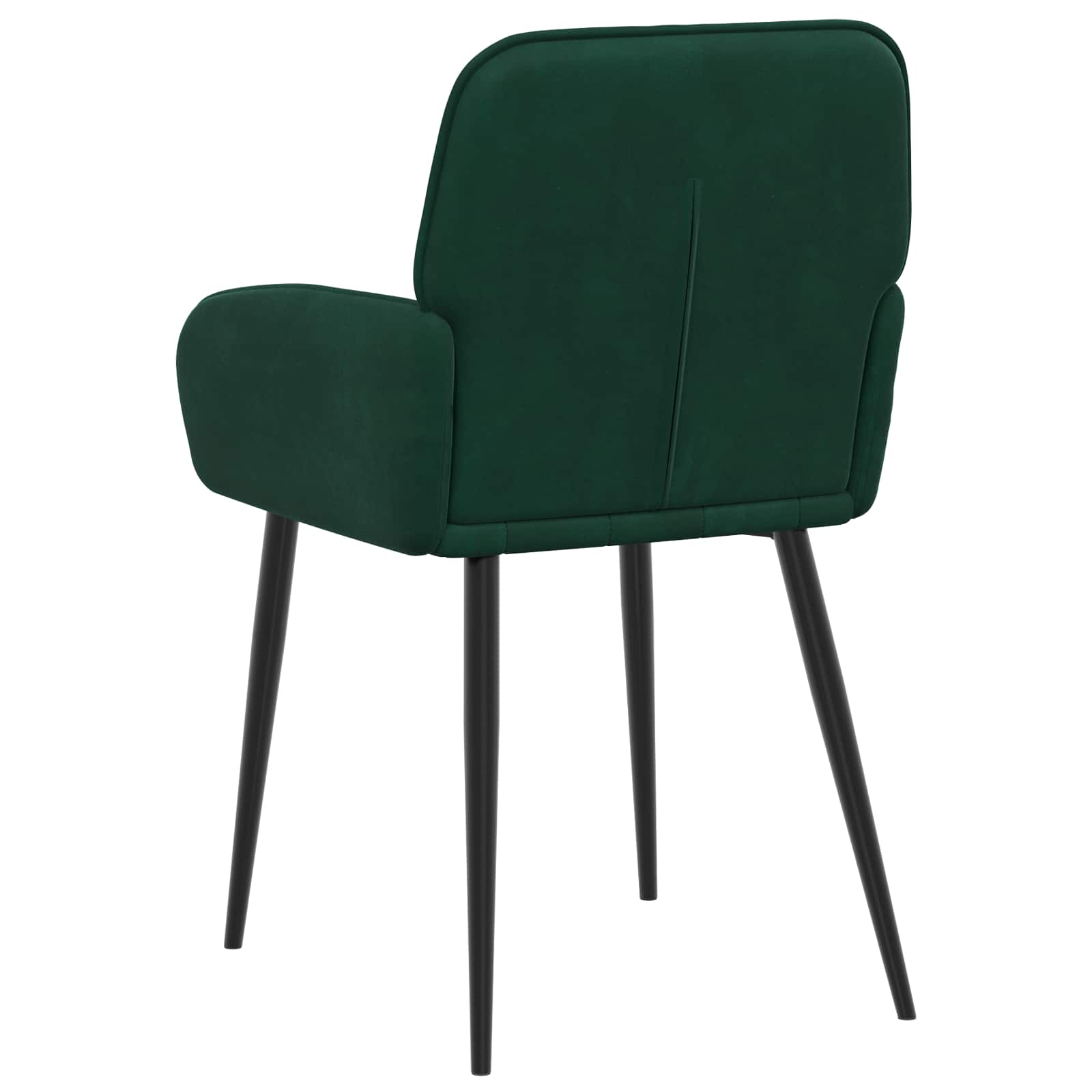Trpezarijske stolice 6 pcs Baršun Tamnozelena 57 x 50 x 85 cm