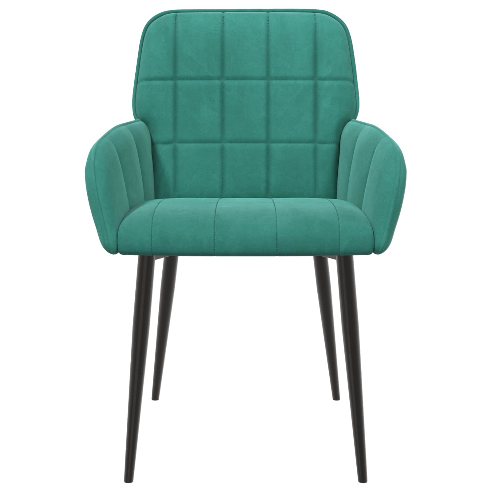 Trpezarijske stolice 6 pcs Baršun Tirkizna 57 x 50 x 85 cm