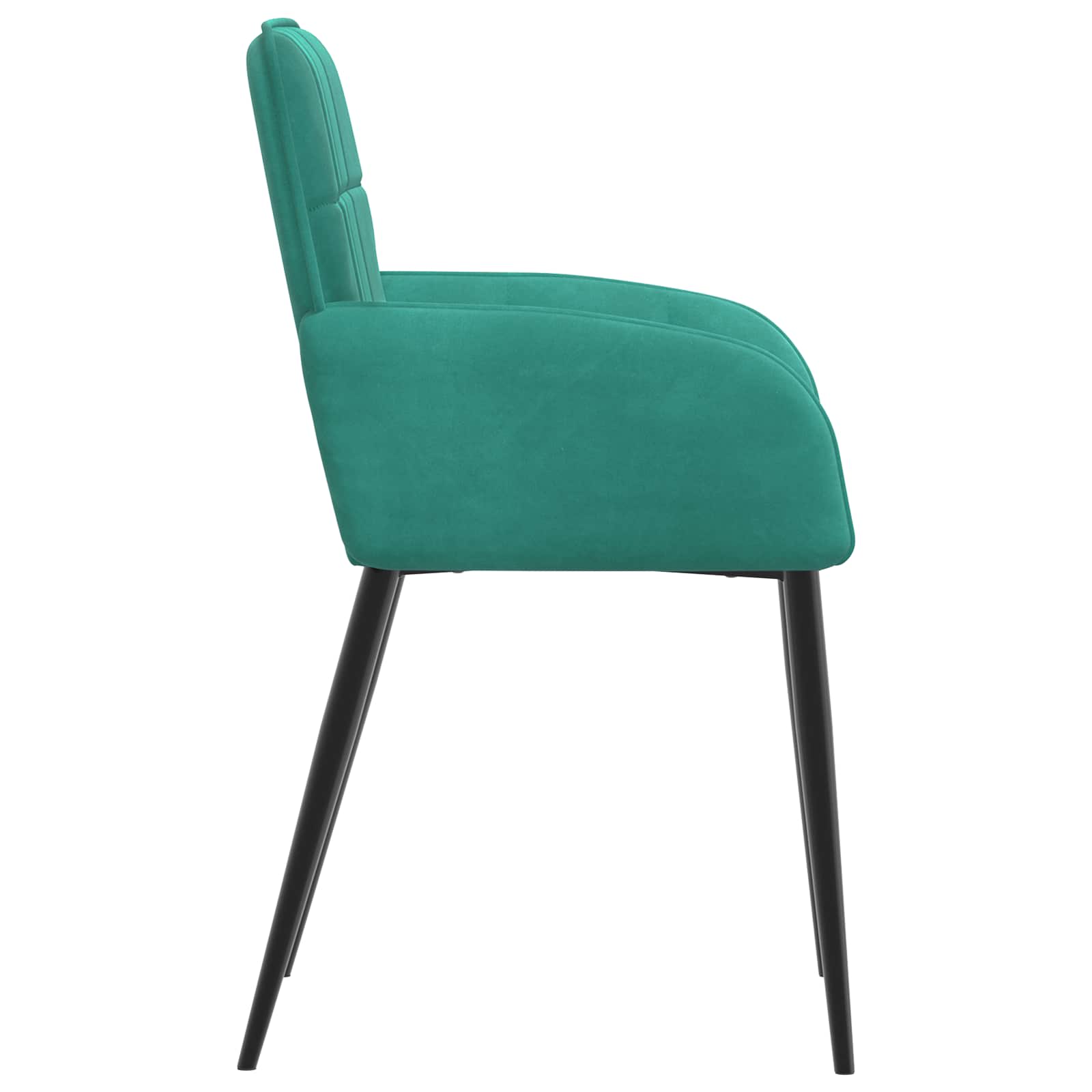 Trpezarijske stolice 6 pcs Baršun Tirkizna 57 x 50 x 85 cm