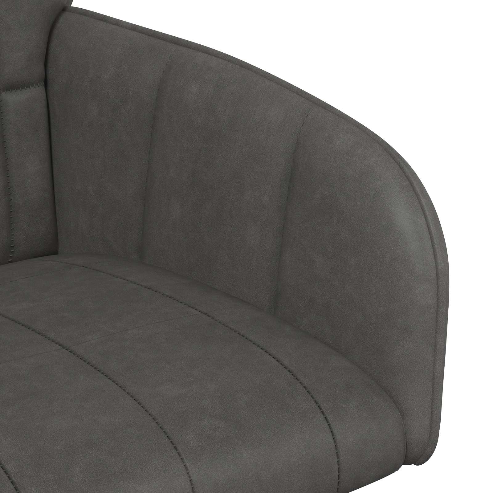 Trpezarijske stolice 6 pcs Umjetna koža Crna 57 x 50 x 85 cm