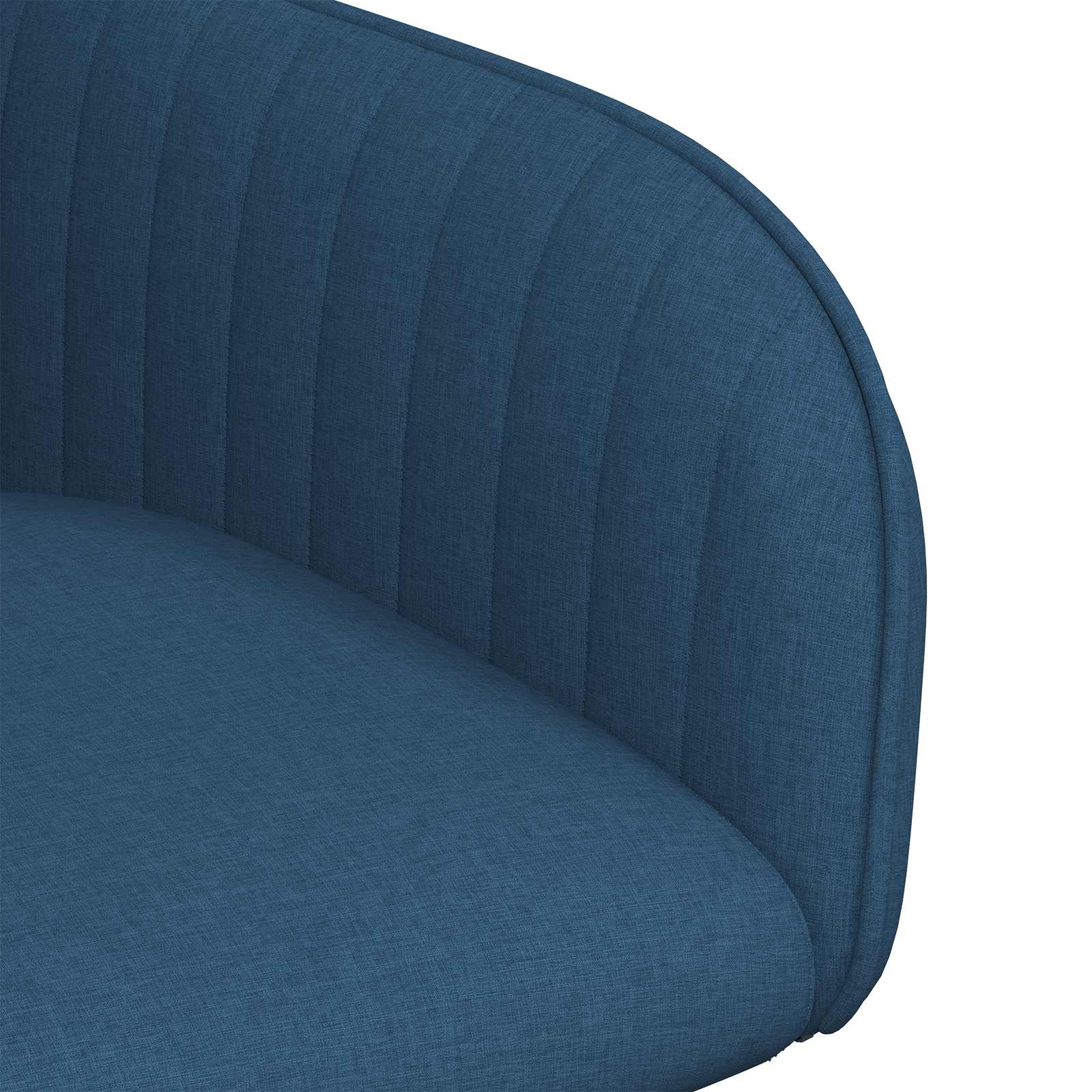 Trpezarijske stolice 6 pcs Tkanina Plava 56,5 x 50 x 87,5 cm