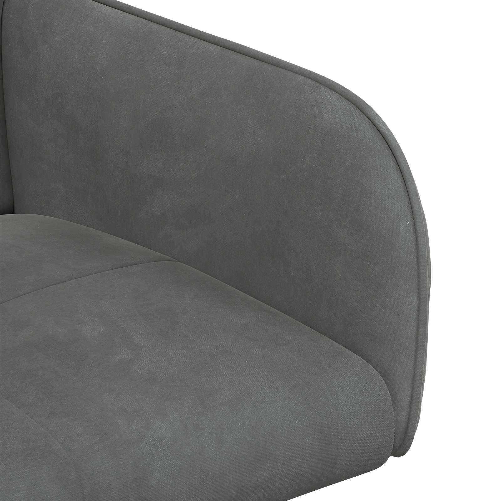 Trpezarijske stolice 4 pcs Baršun Tamnosiva 59 x 56,5 x 86 cm