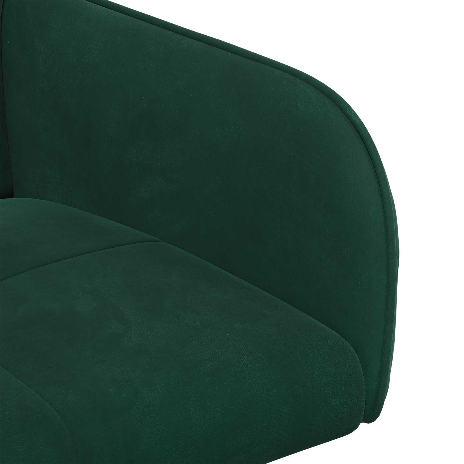 Trpezarijske stolice 4 pcs Baršun Tamnozelena 59 x 56,5 x 86 cm