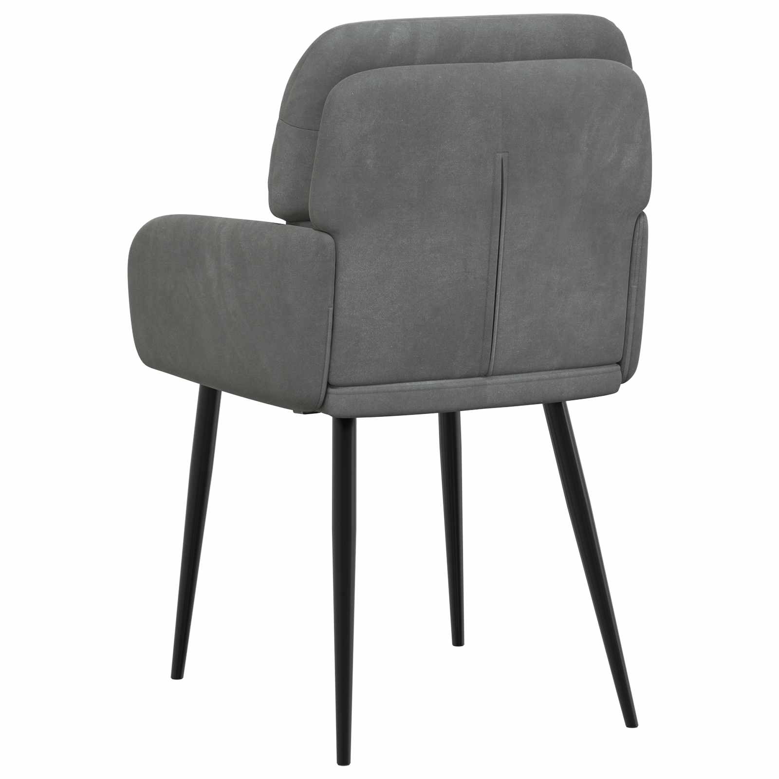 Trpezarijske stolice 6 pcs Baršun Tamnosiva 59 x 59,5 x 90 cm