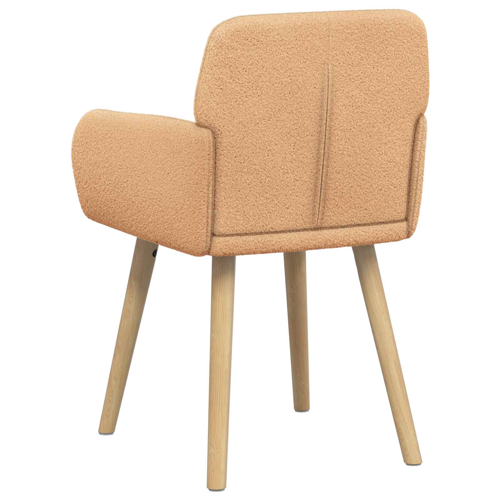 Trpezarijske stolice 4 pcs Bouclé Bež 59 x 57 x 85 cm