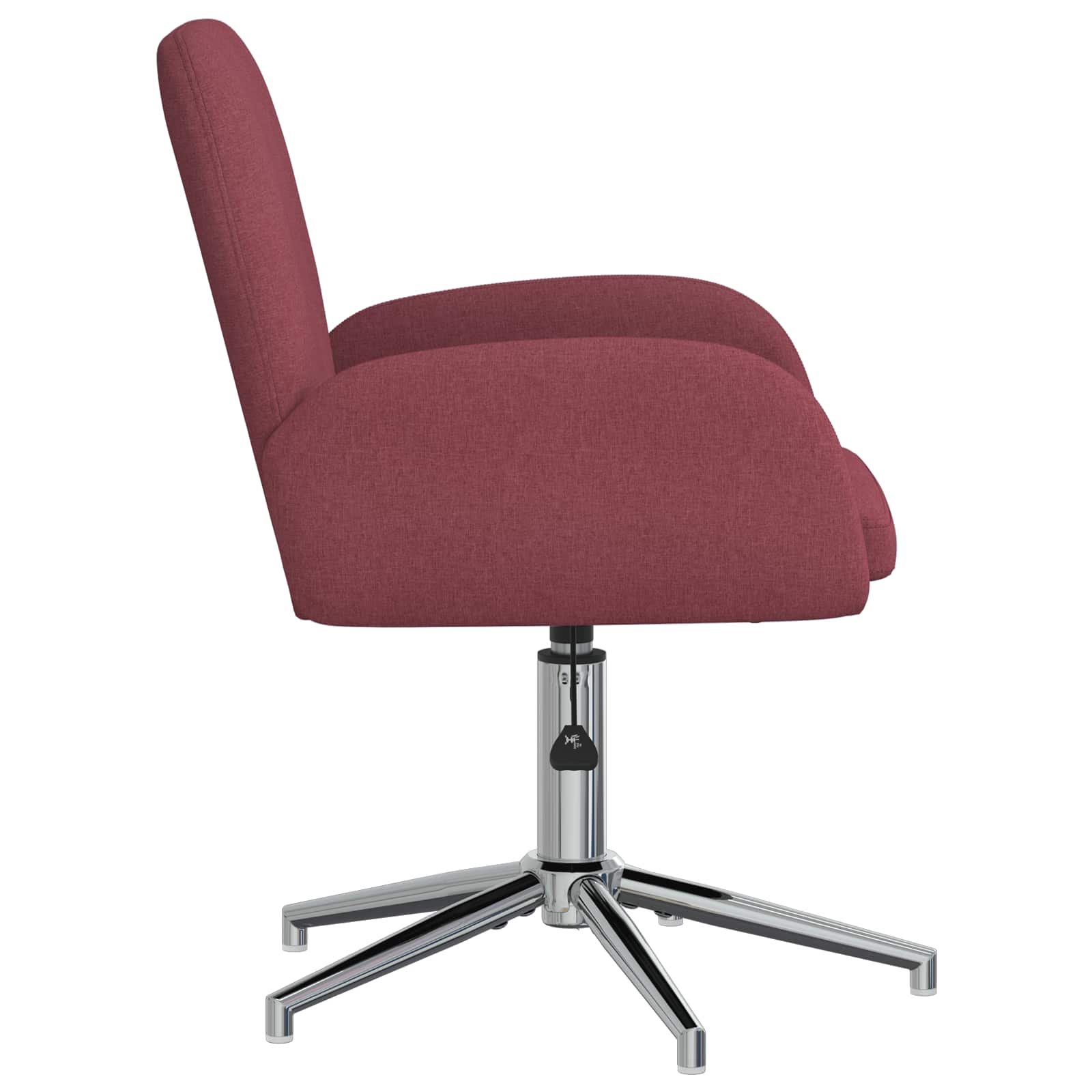 Okretne radne stolice 2 kom. 54 x 58 x 90 cm Vinska crvena