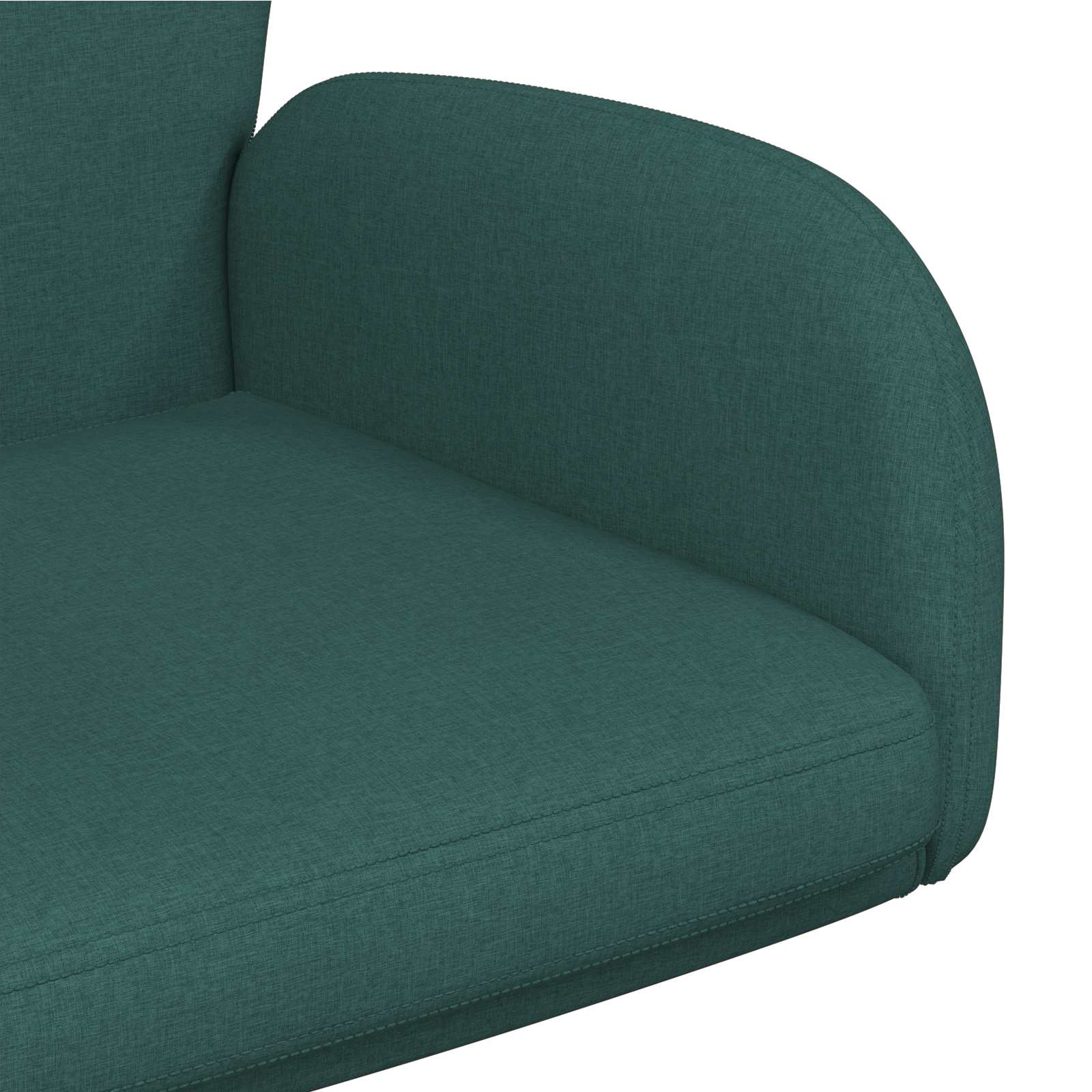 Okretne radne stolice 2 kom. 54 x 58 x 90 cm Tamnozelena