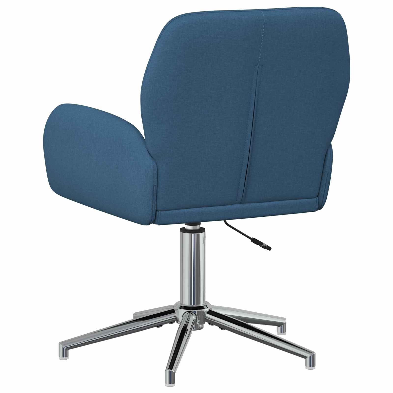 Okretne radne stolice 2 kom. 54 x 58 x 90 cm Plava Tkanina