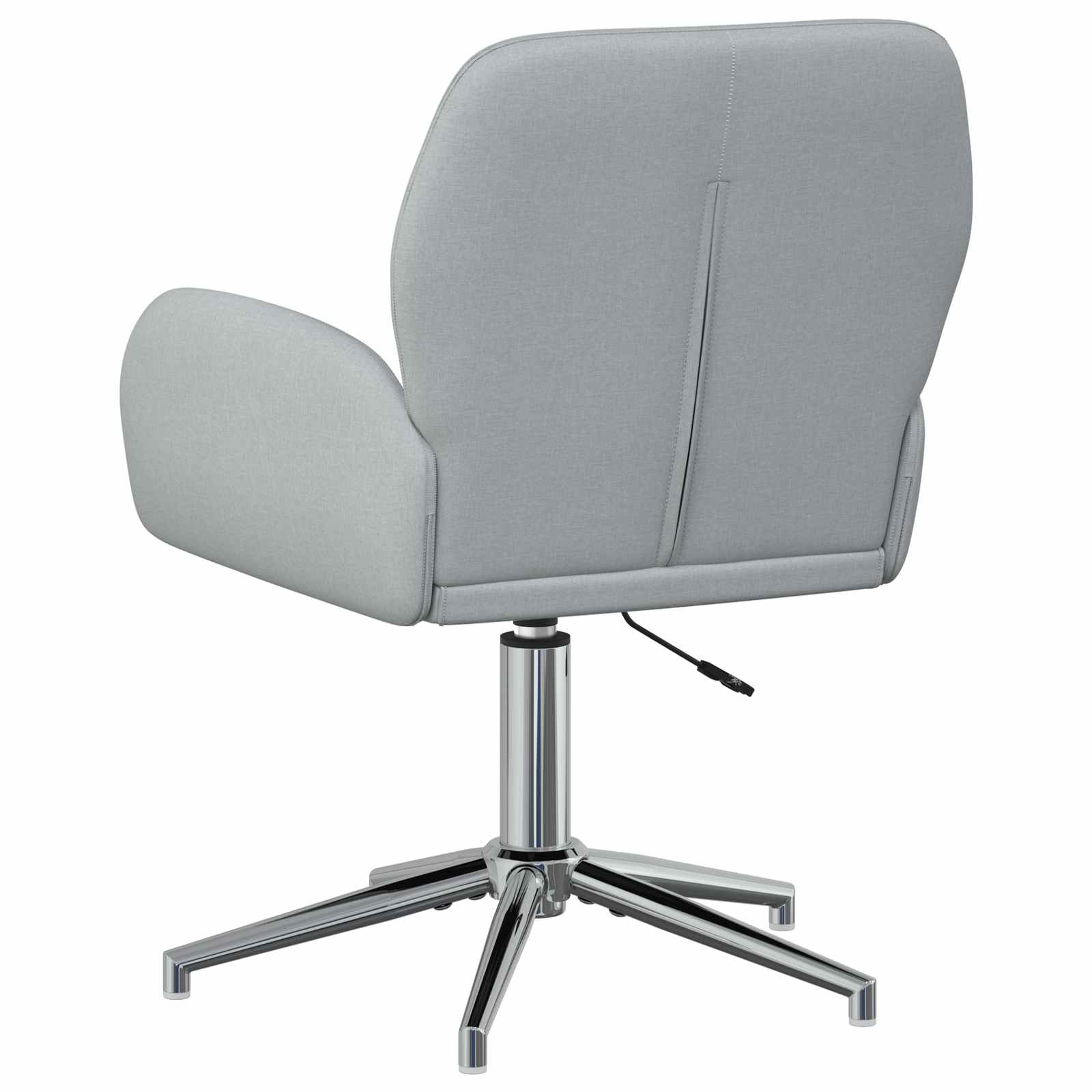 Okretne radne stolice 4 kom. 54 x 58 x 90 cm Svjetlosiva