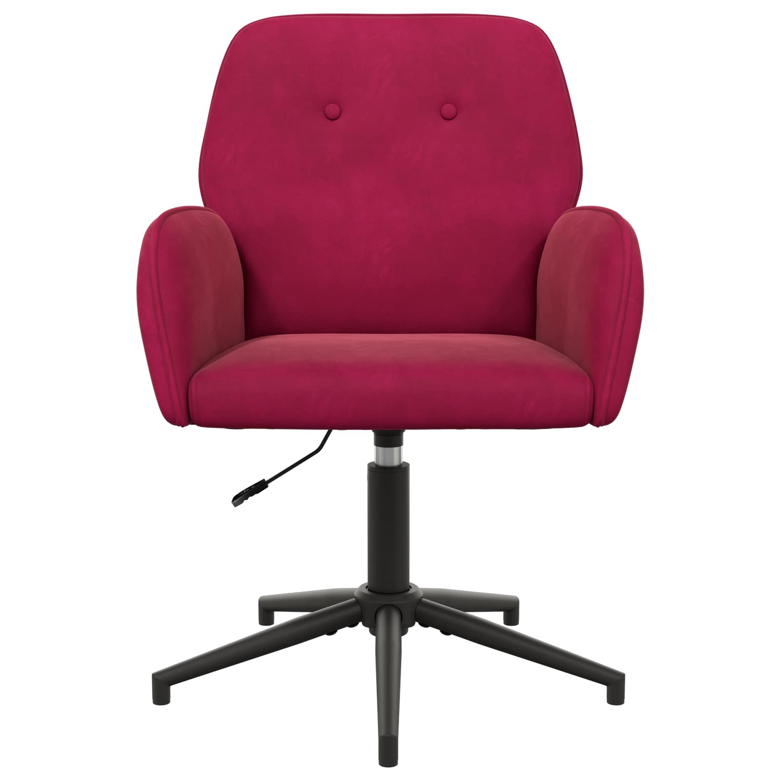 Okretne radne stolice 4 kom. 54 x 55 x 90 cm Vinska crvena