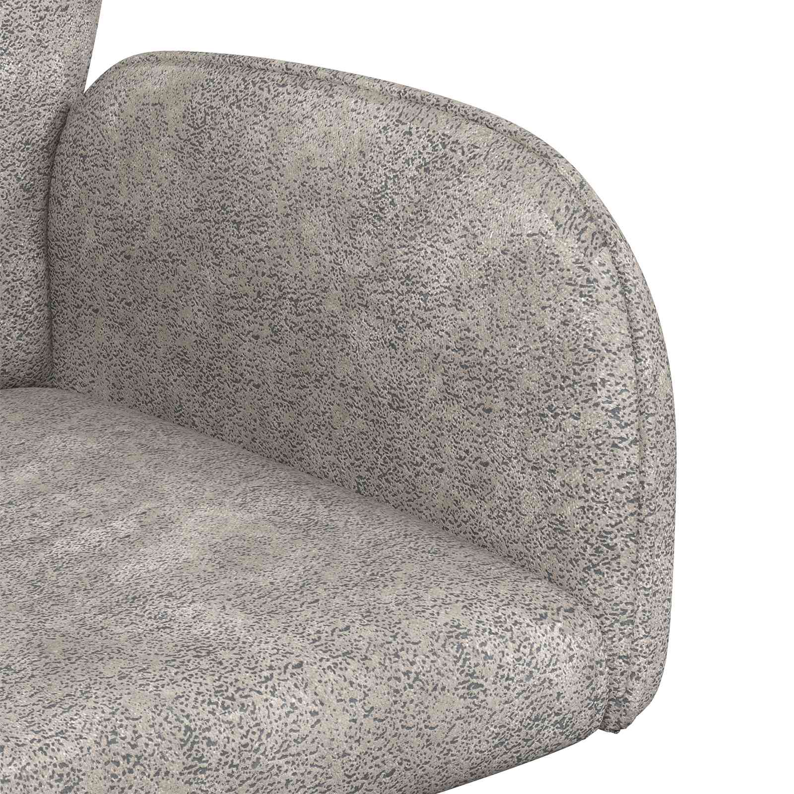 Okretne blagovaonske stolice 4 pcs Umetnička suknja koža