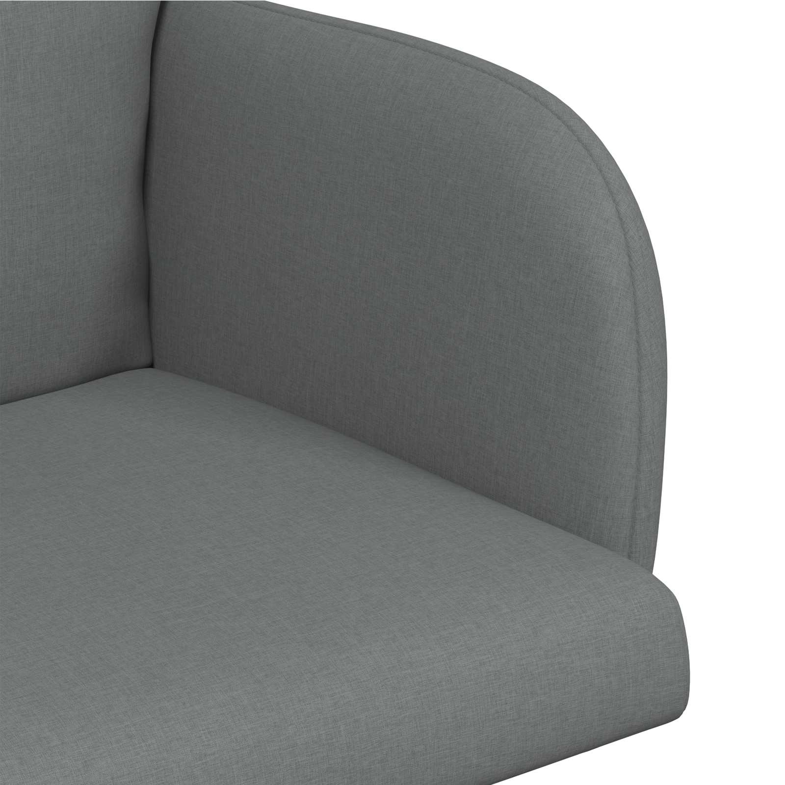 Trpezarijske stolice 4 pcs Tkanina Tamnosiva 60 x 56 x 96 cm