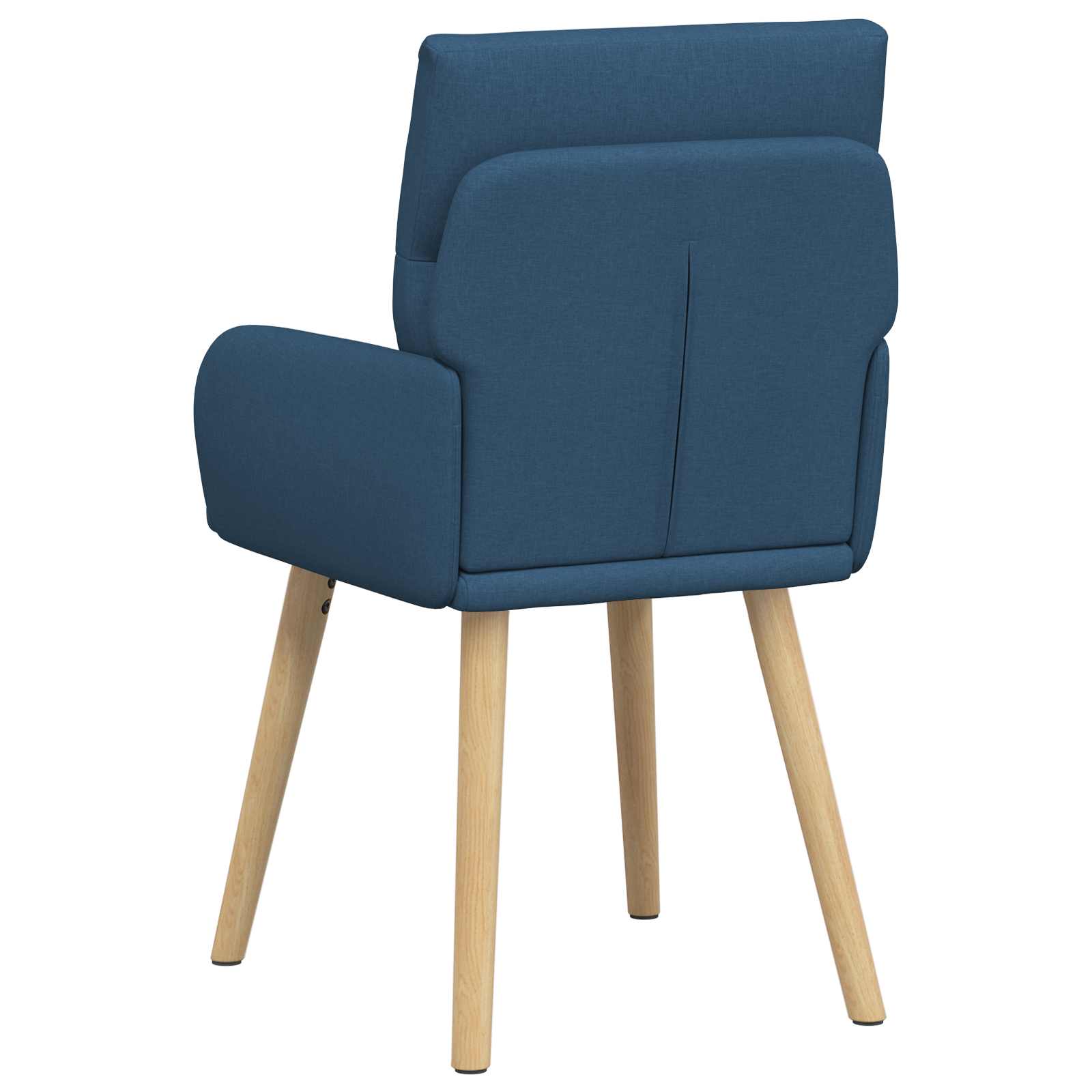 Trpezarijske stolice 4 pcs Tkanina Plava 60 x 56 x 96 cm