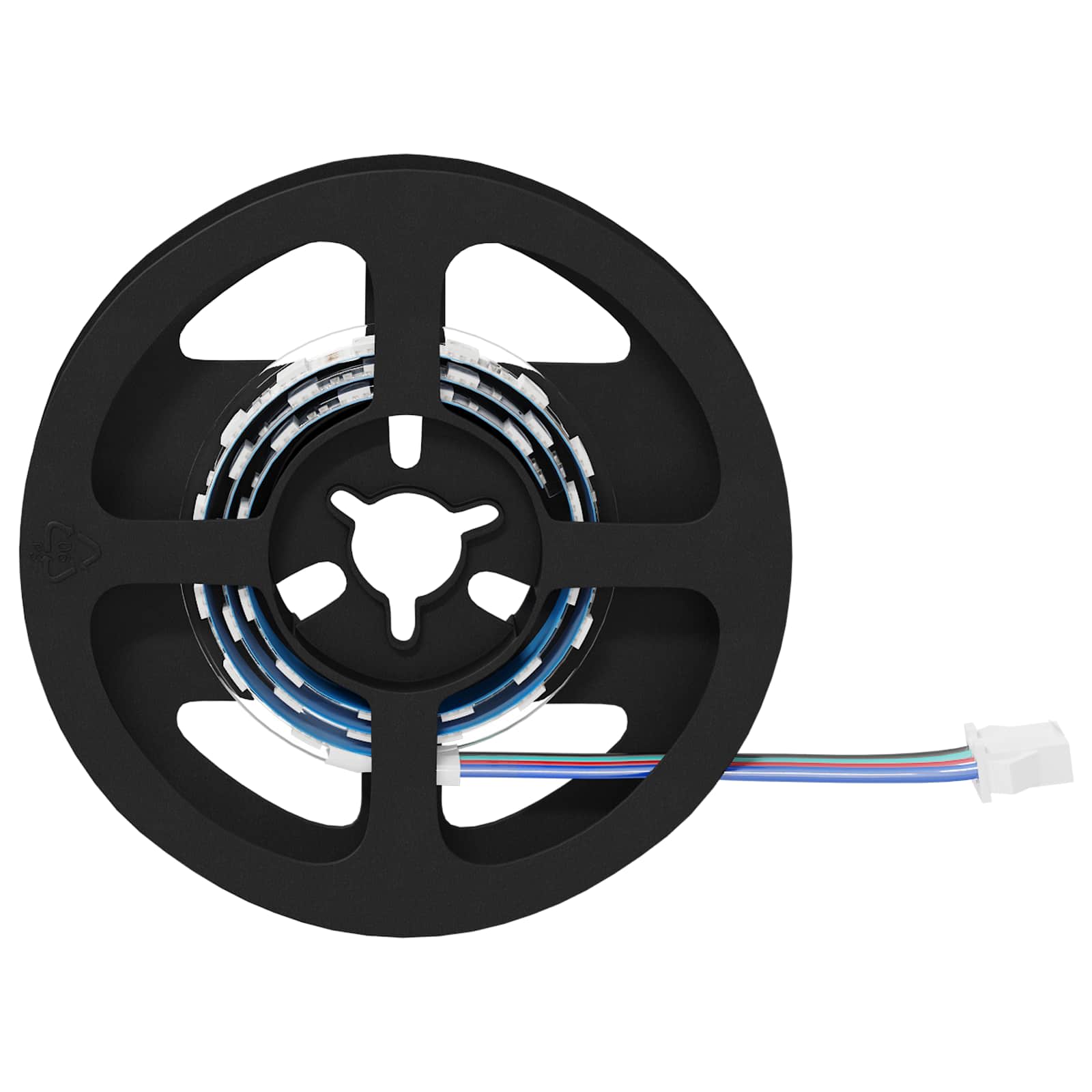 LED traka 12 pcs Crna i prozirna 350 mm Bakar i plastika