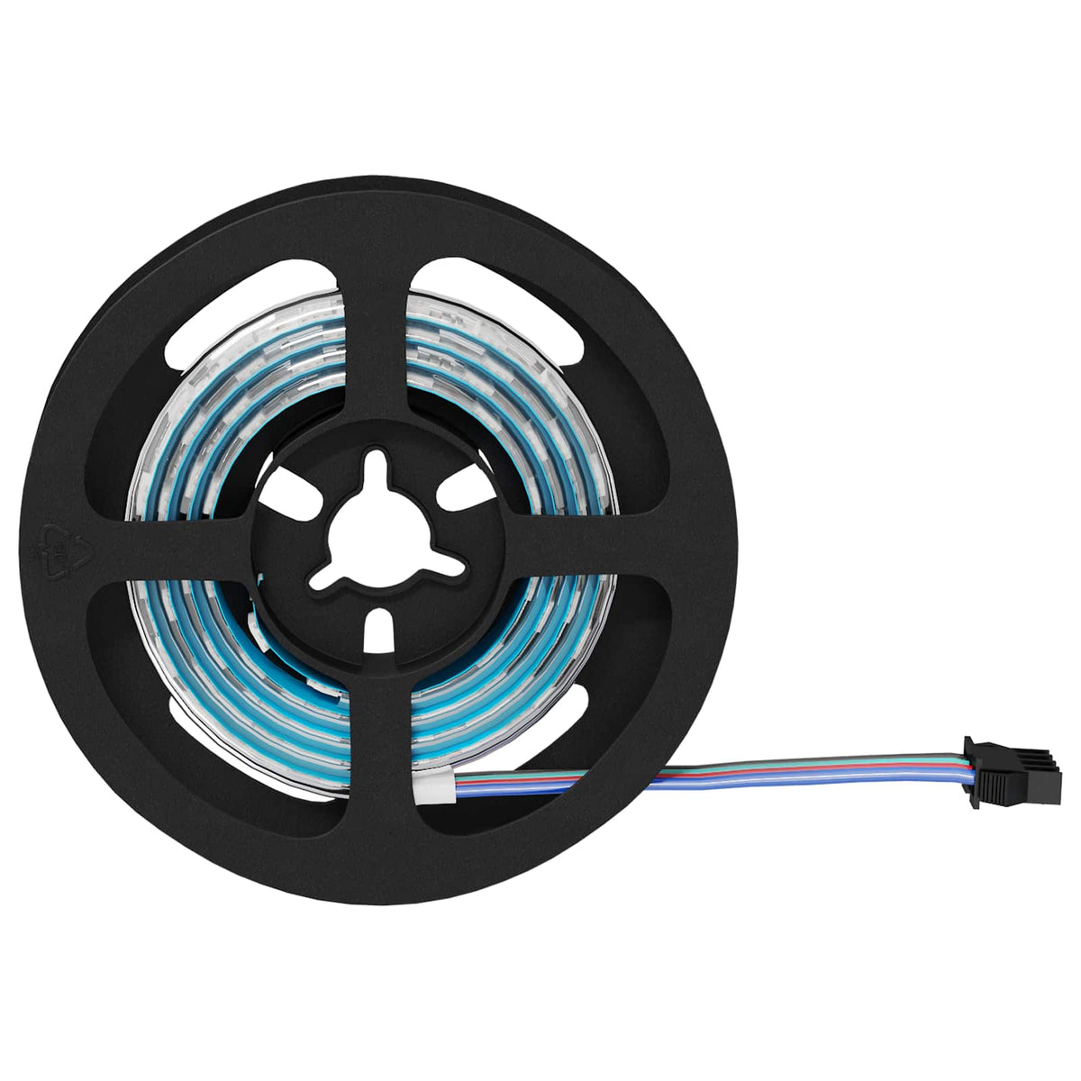 LED traka 12 kom. Crna i prozirna Bakar i plastika