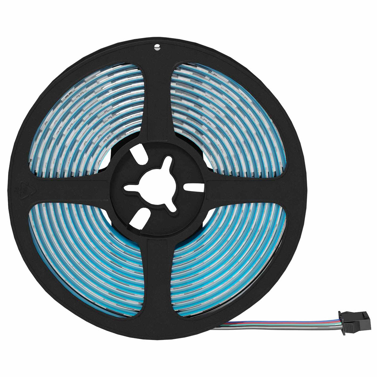 LED traka 12 kom. Crna i prozirna Bakar i plastika