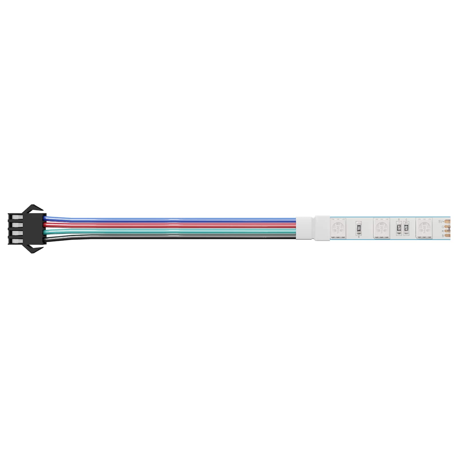 LED traka 12 pcs Crna i bijela 1745 mm Bakar i plastika