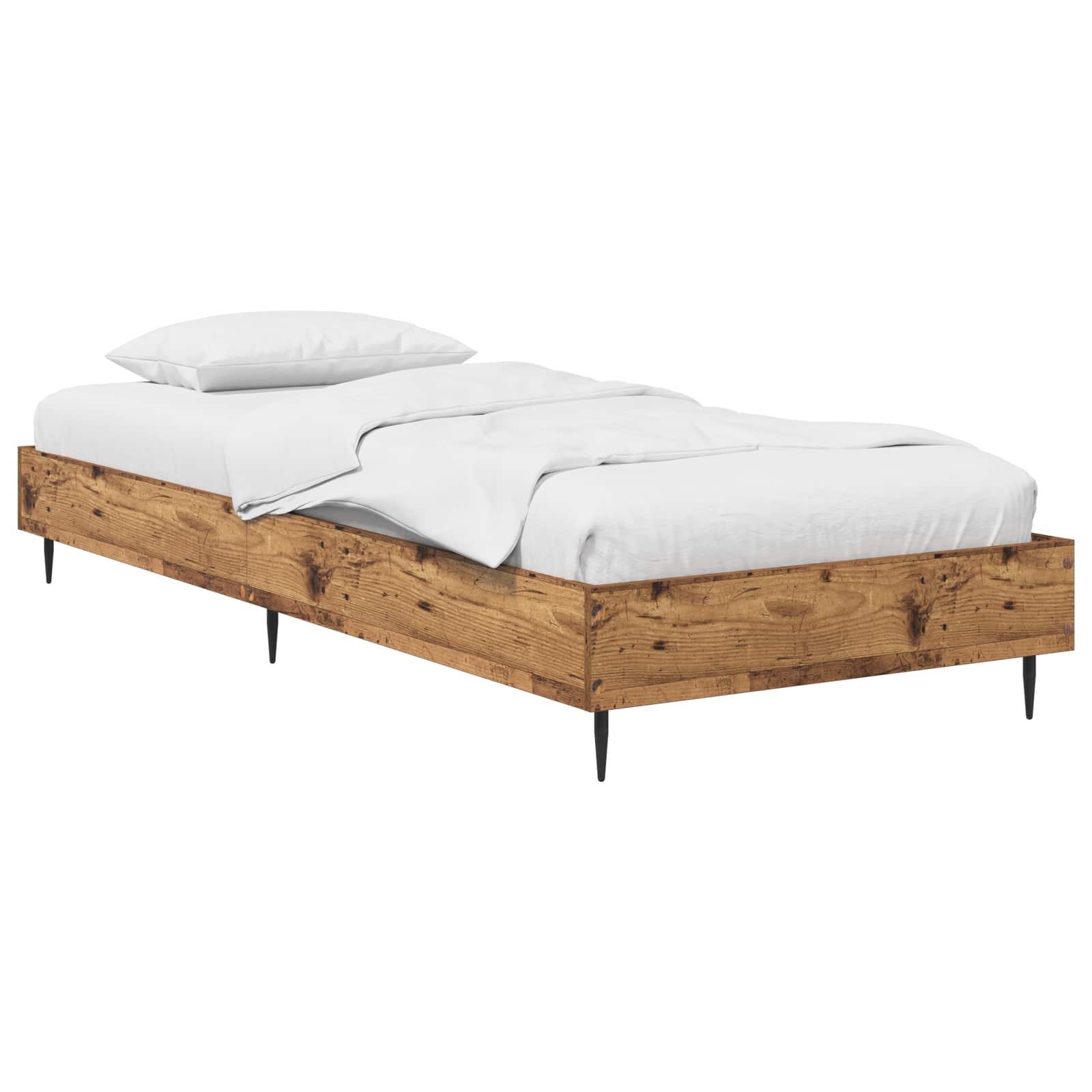 Krevetna konstrukcija Staro drvo 80 x 200 cm Konstruirano drvo