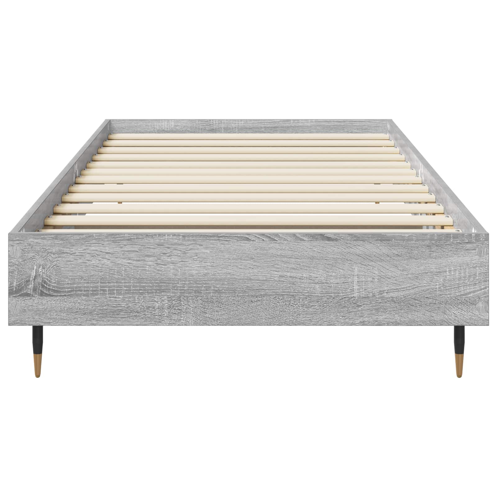 Krevetna konstrukcija Siva Sonoma 80 x 200 cm Konstruirano drvo